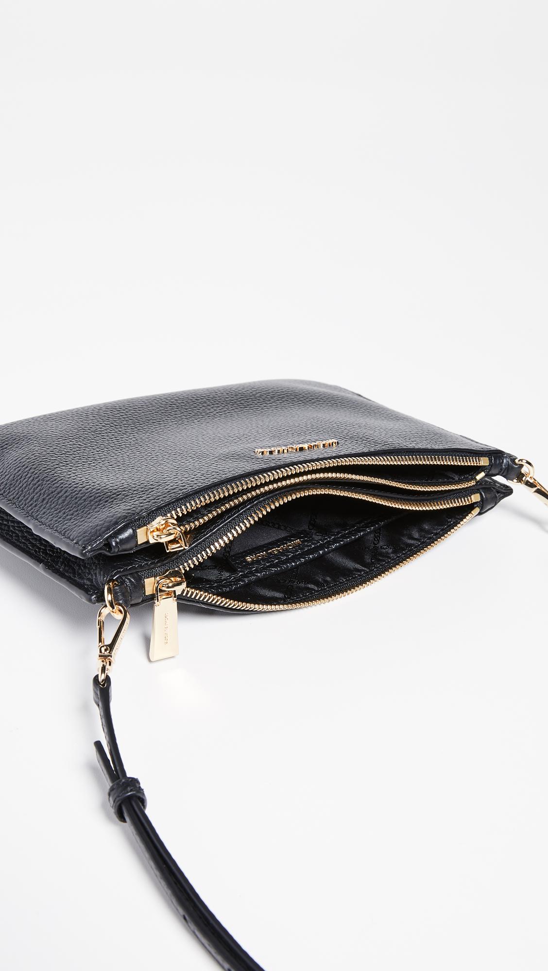michael kors double pouch crossbody bag