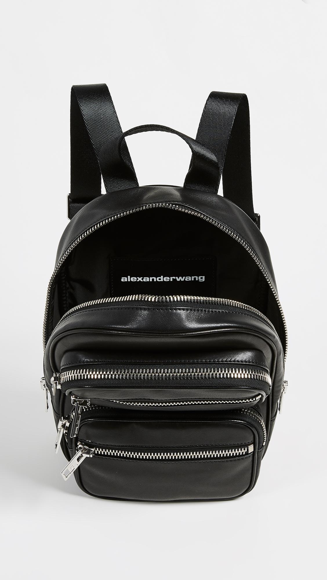 Alexander Wang Attica Soft Medium Backpack in Black | Lyst
