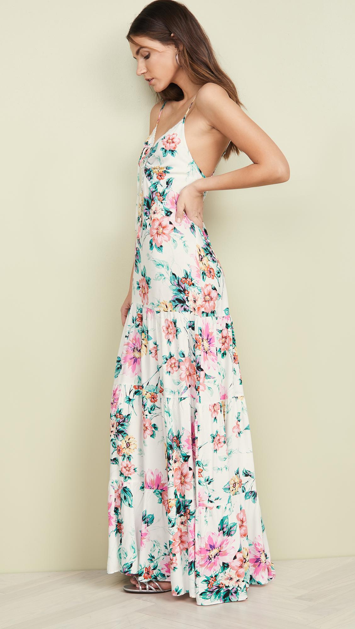 yumi kim wild rose maxi dress