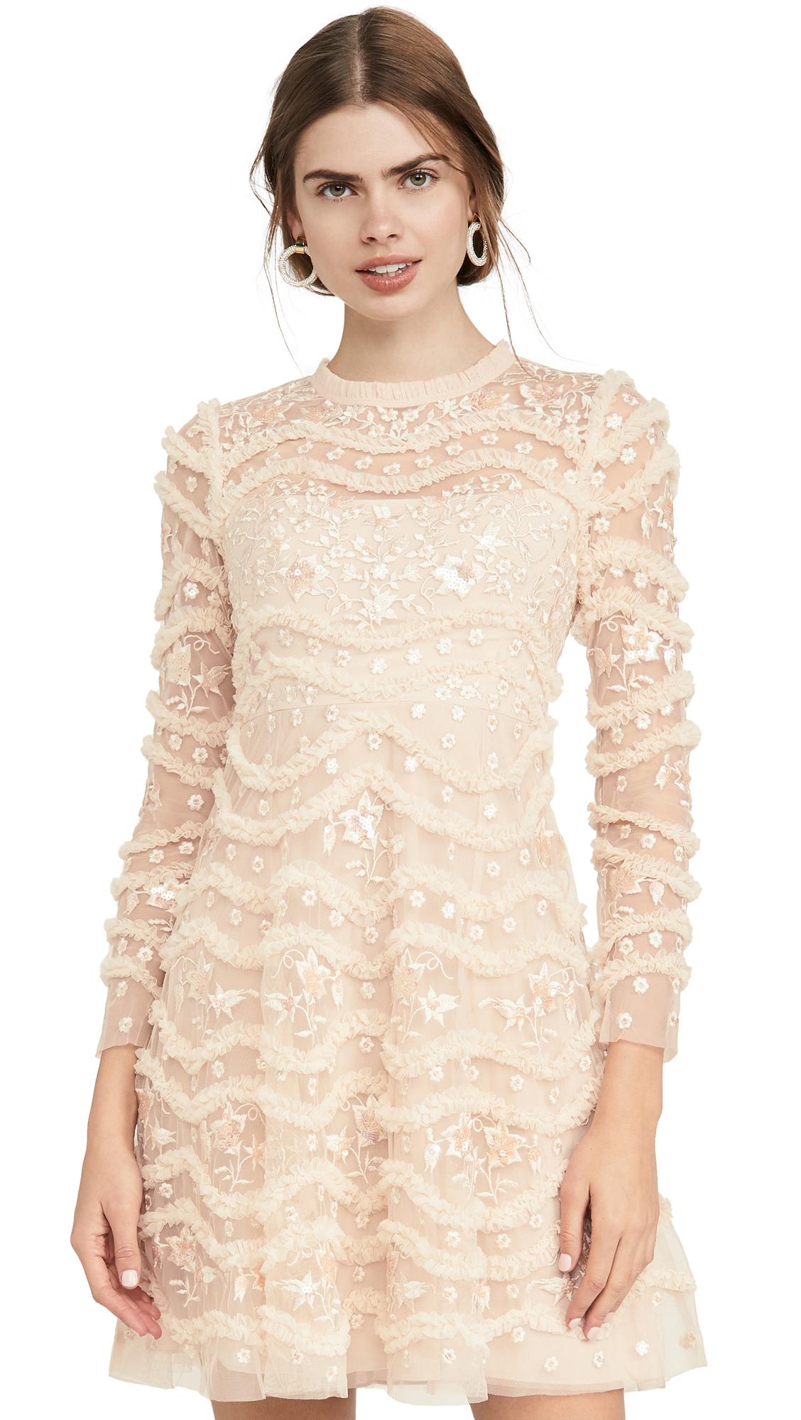 ruffle bloom gown needle and thread