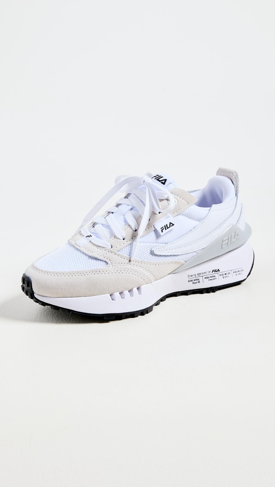 Fila Renno N Generation Patched Sneakers in White | Lyst