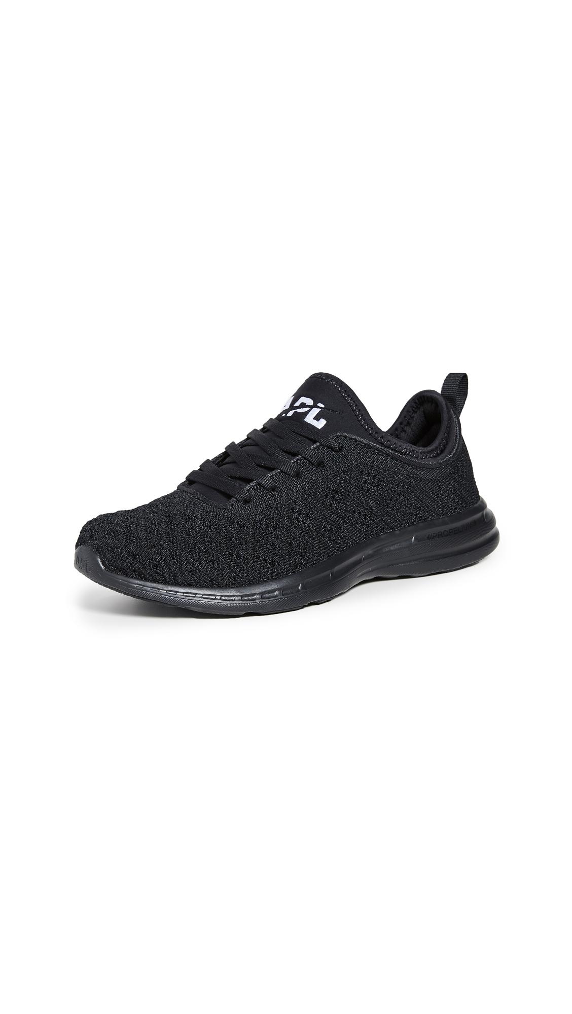 black apl shoes