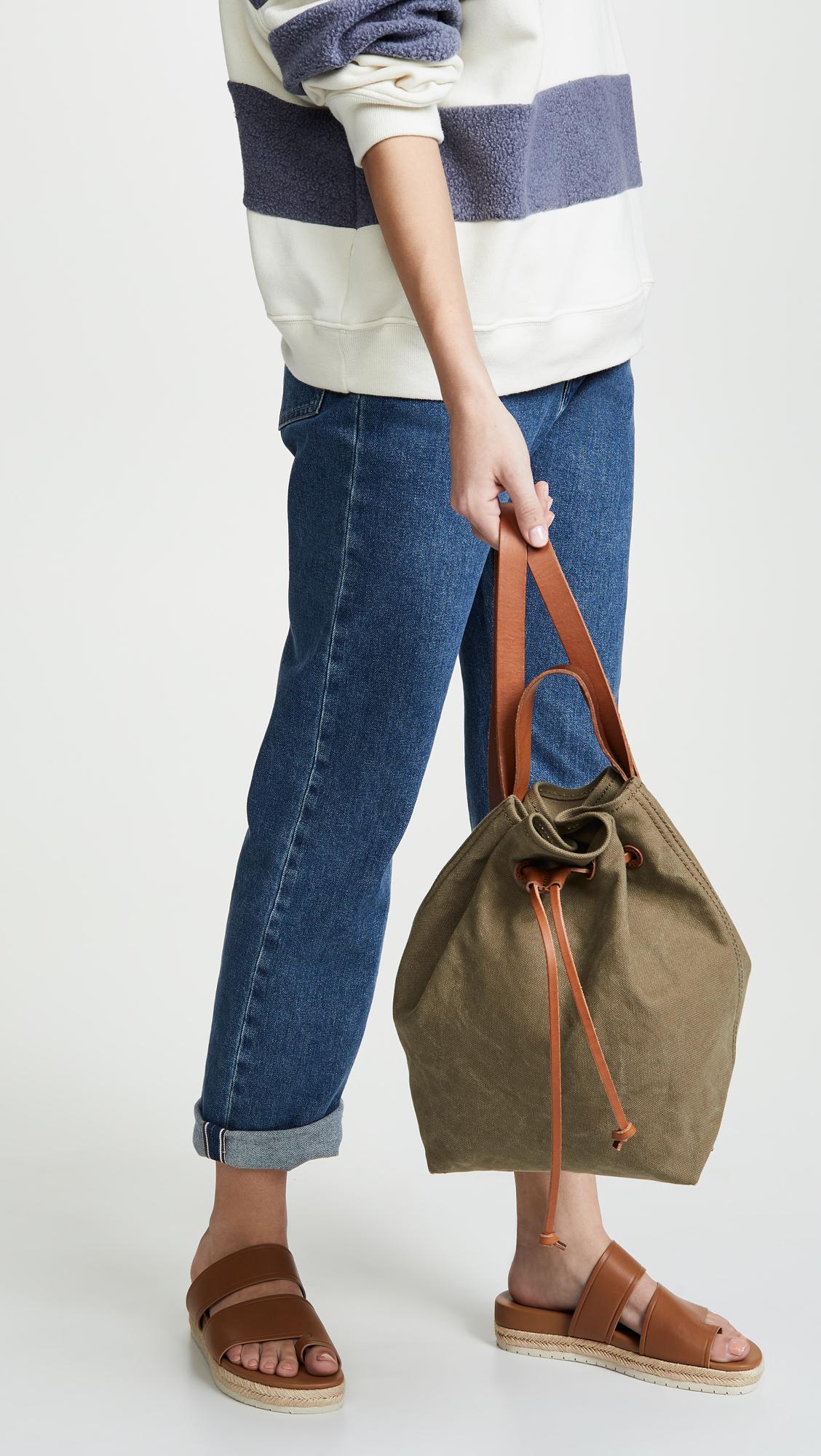madewell backpack canvas
