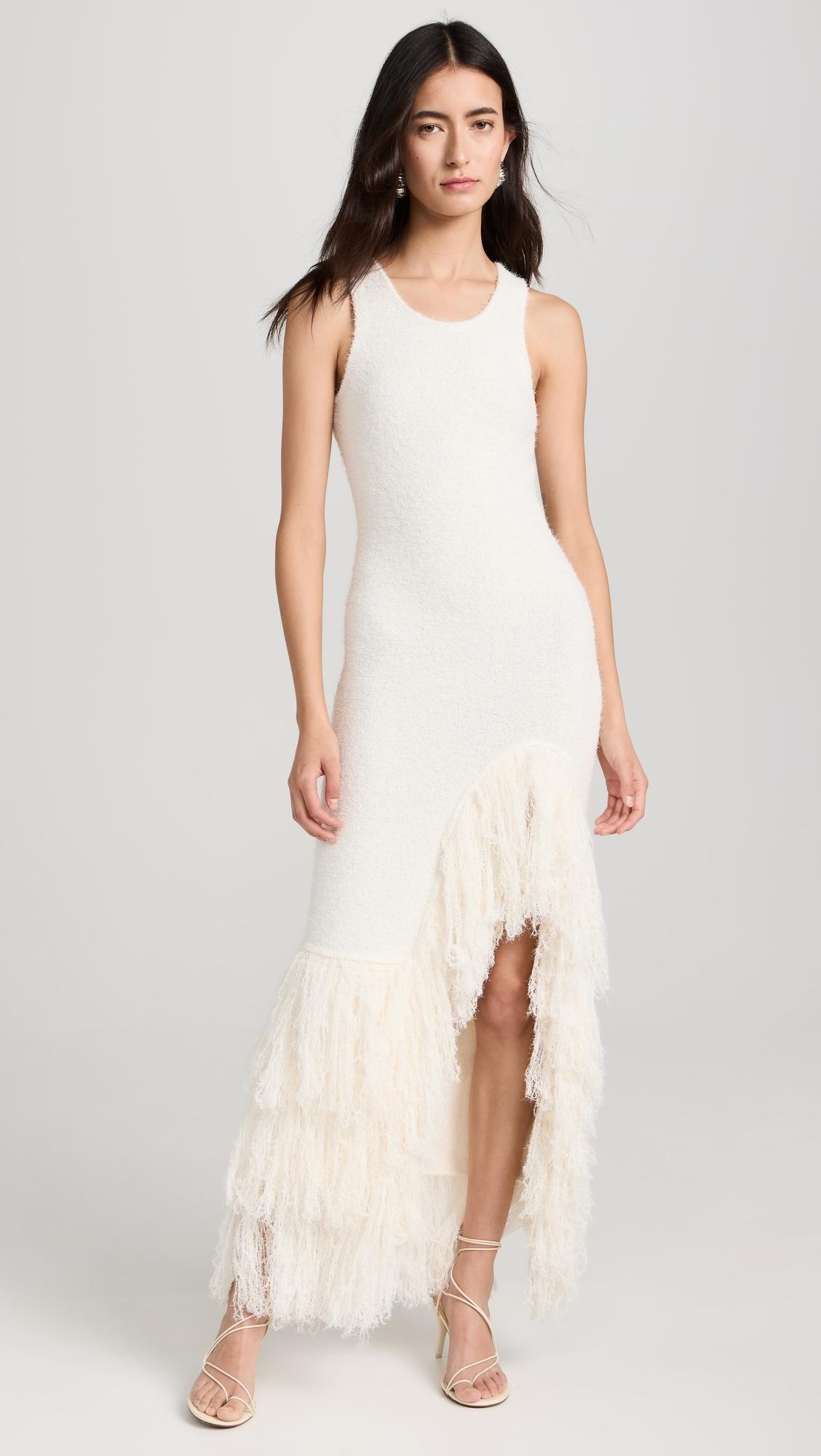hantas knit fringe dress Stunning Fringe Knit Dress from H&M