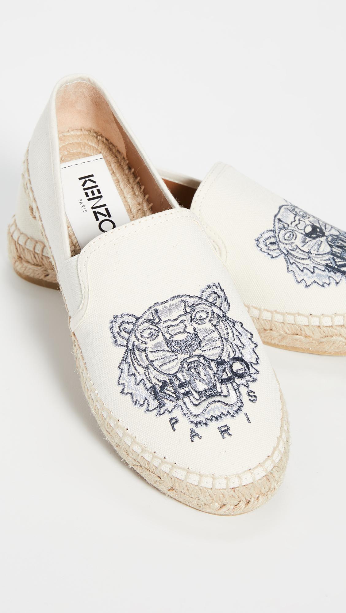 kenzo elastic espadrilles