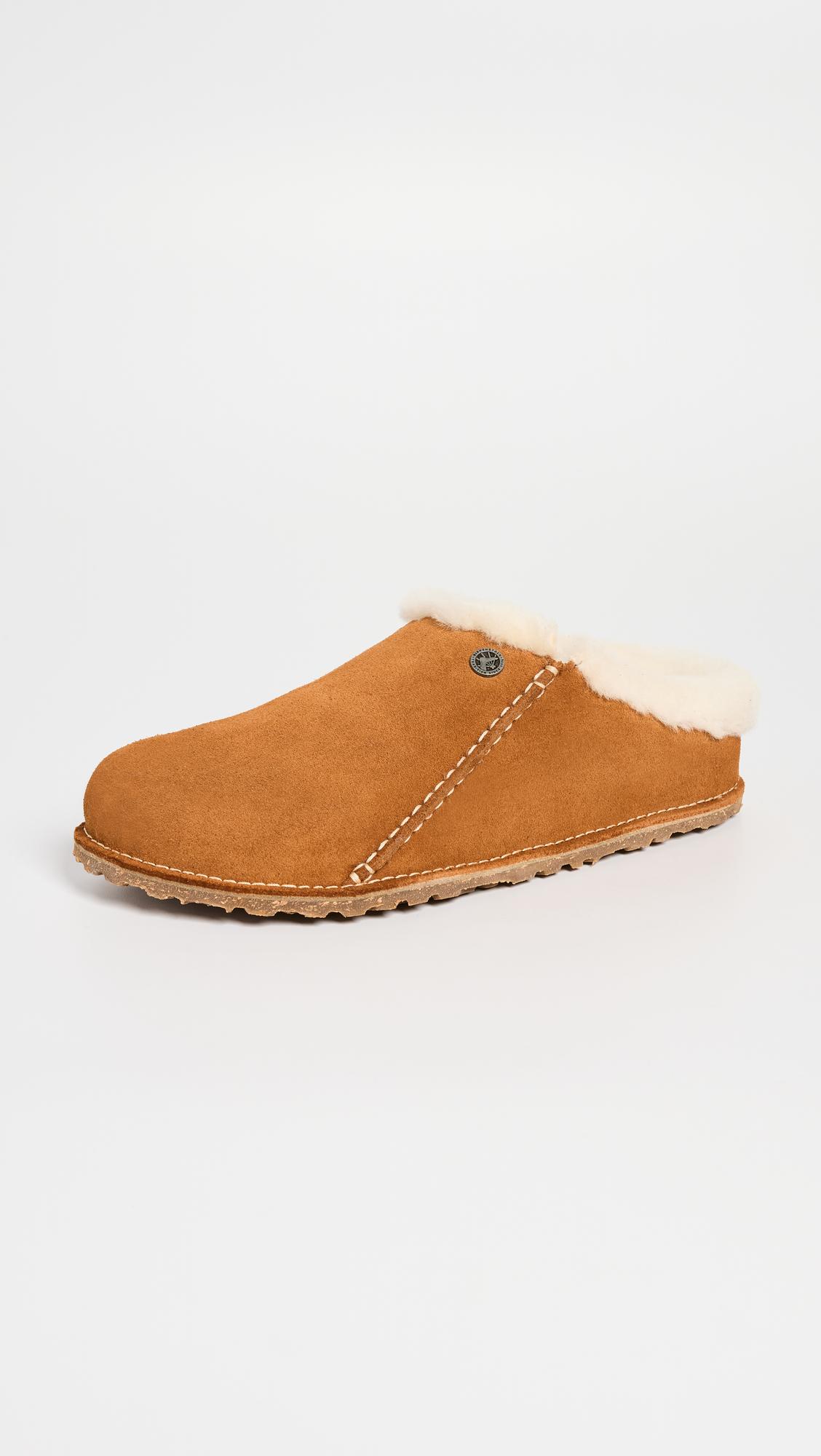 Birkenstock Zermatt Shearling Slippers in White for Men Lyst