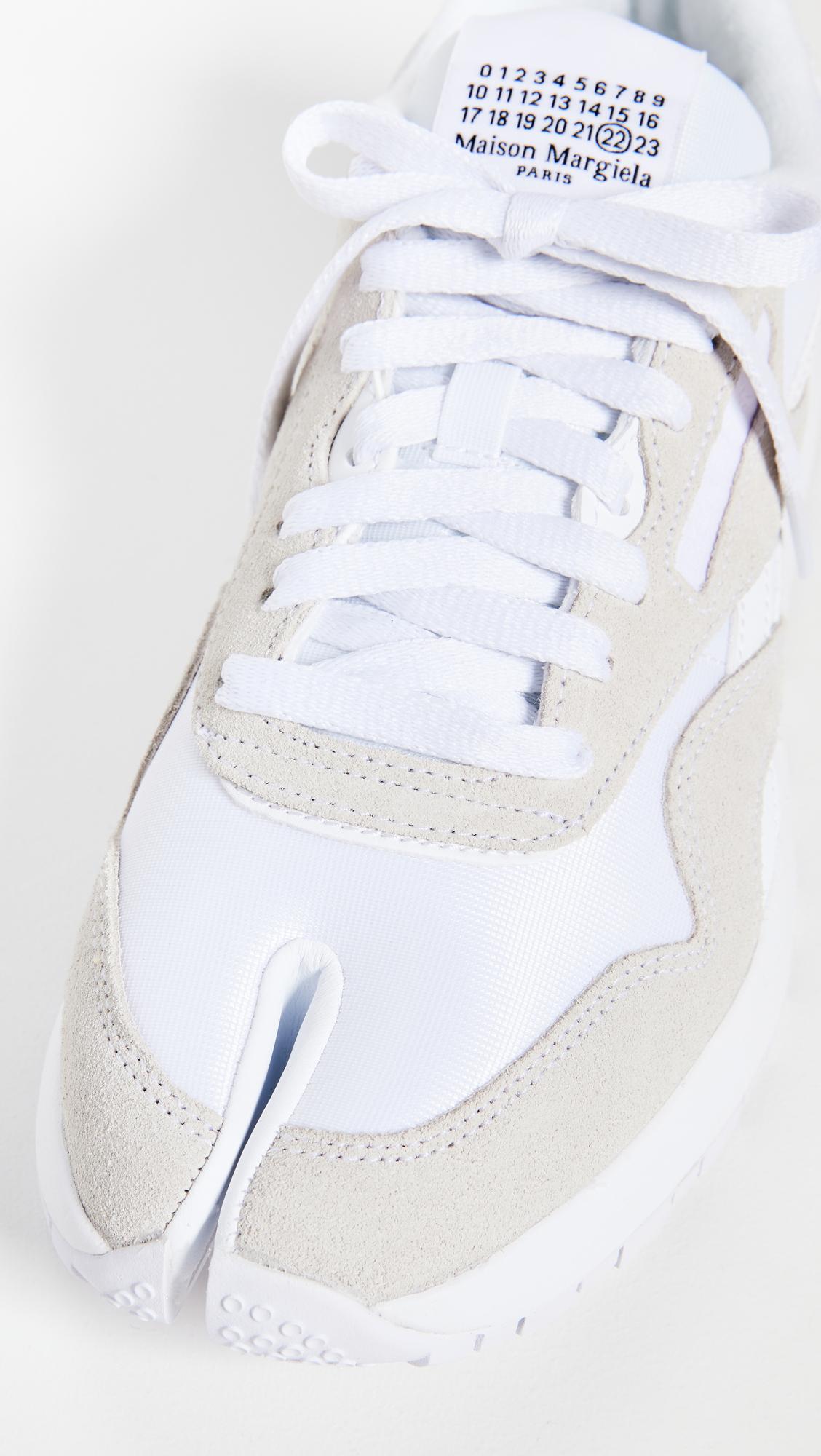 MAISON MARGIELA x REEBOK Project 0 Cl Nylon Sneakers in White | Lyst
