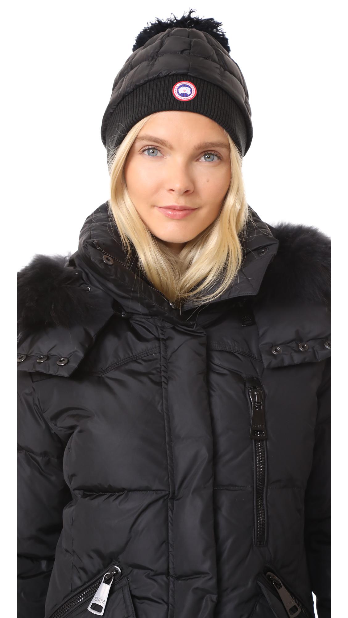 canada goose down hat