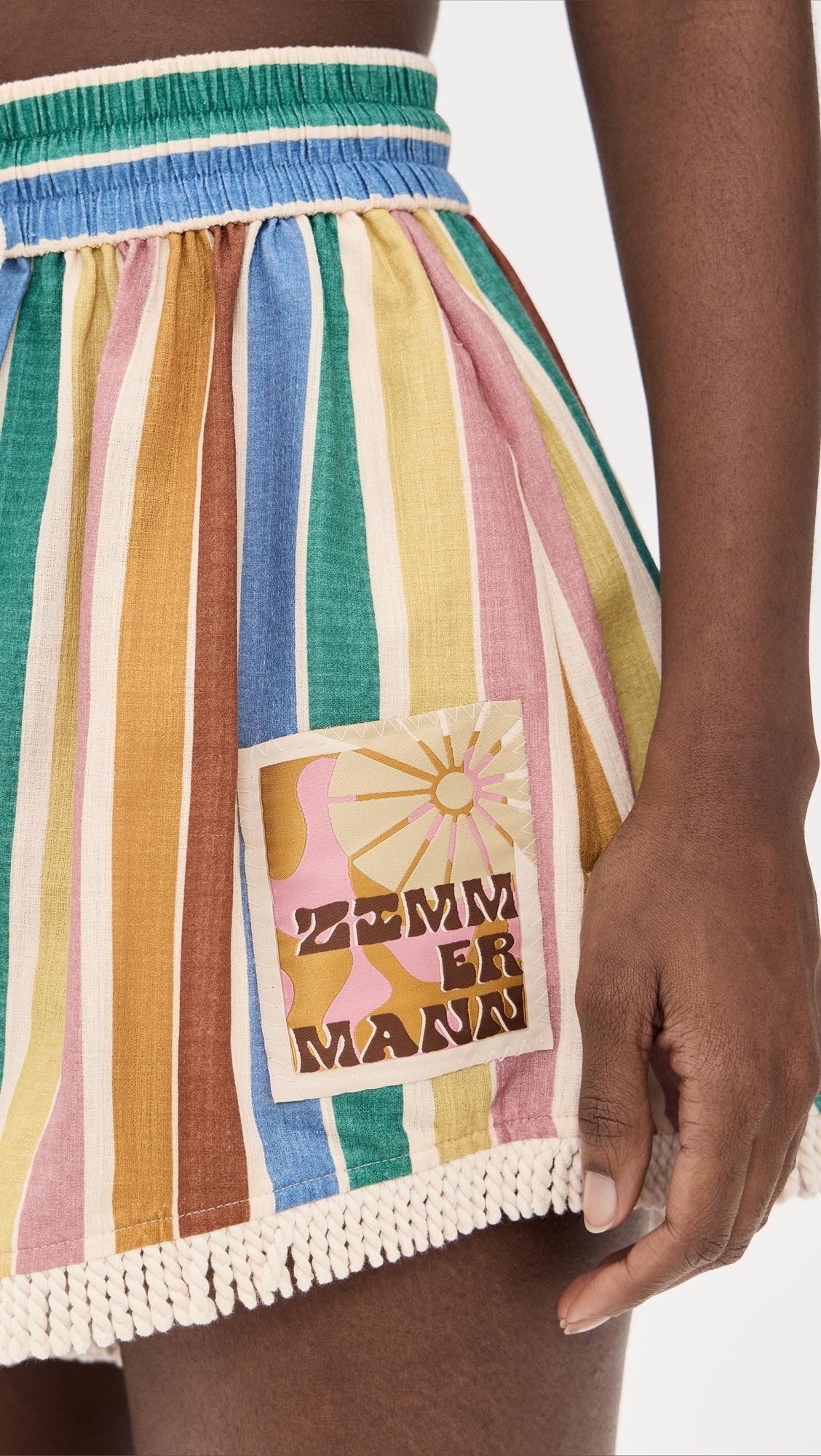 Zimmermann Everley Relaxed Shorts | Lyst