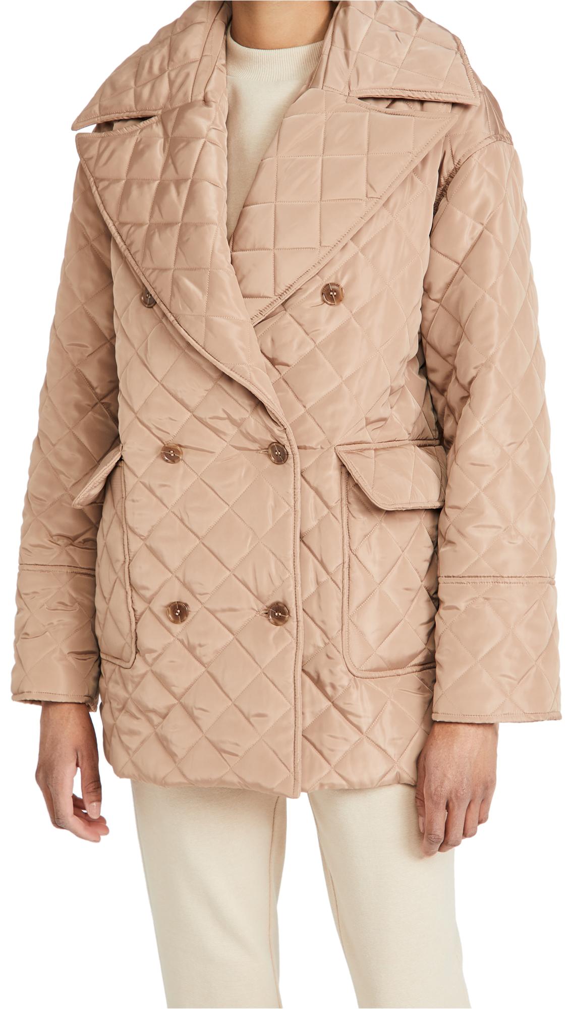Munthe Synthetic Torena Jacket in Camel (Natural) - Lyst