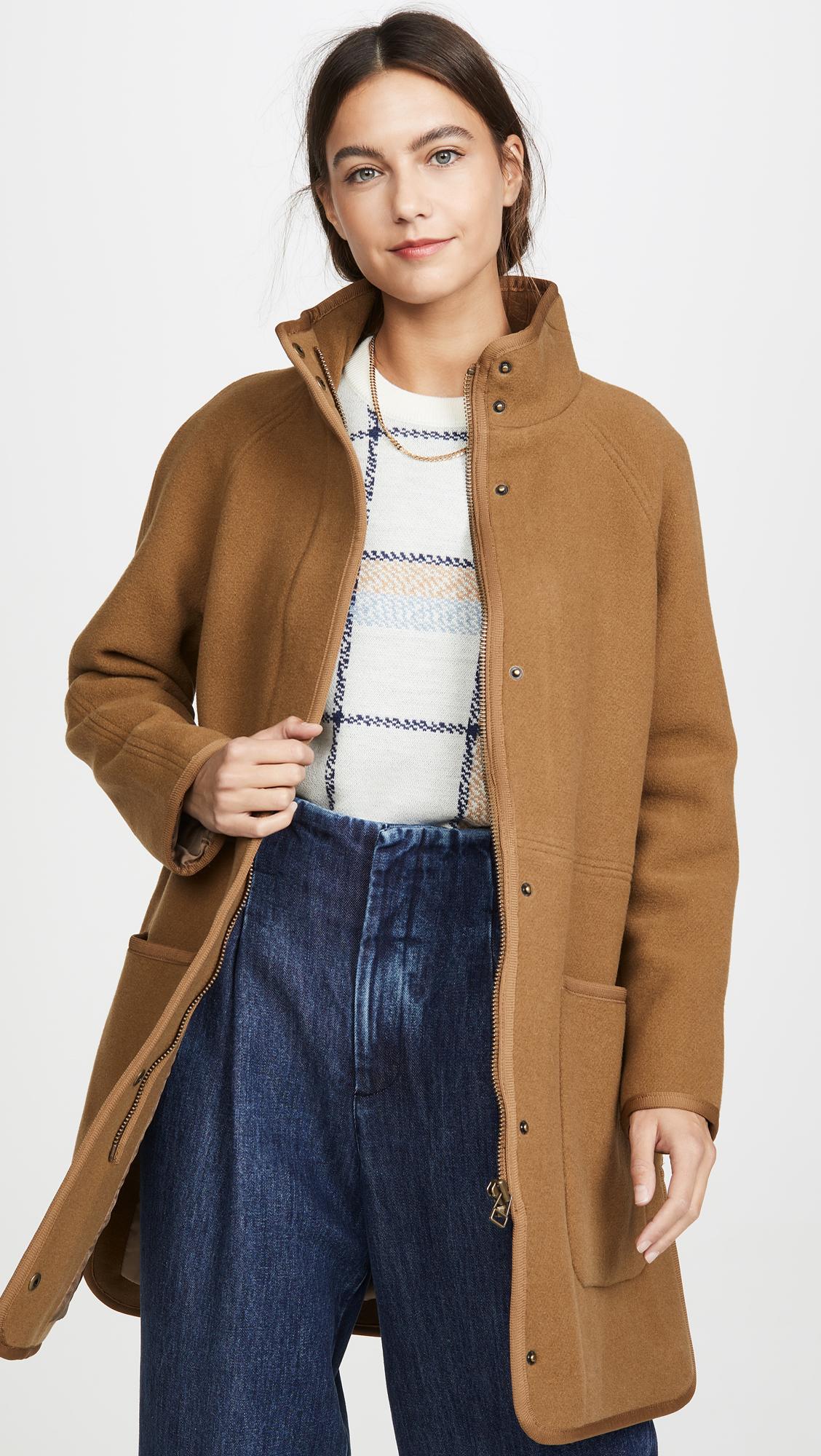 Madewell wool coat Clearance