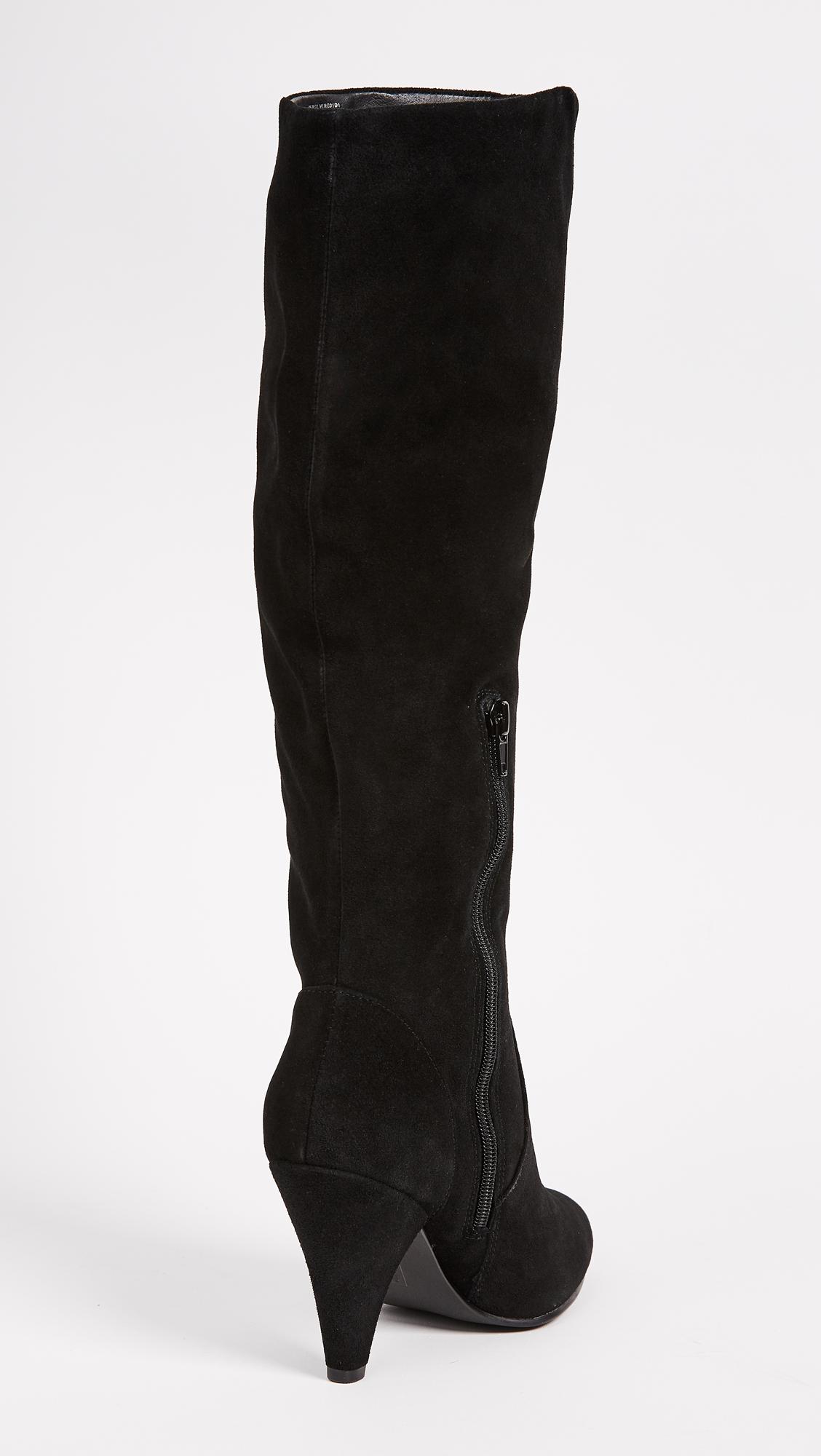 steve madden flat slouch boots