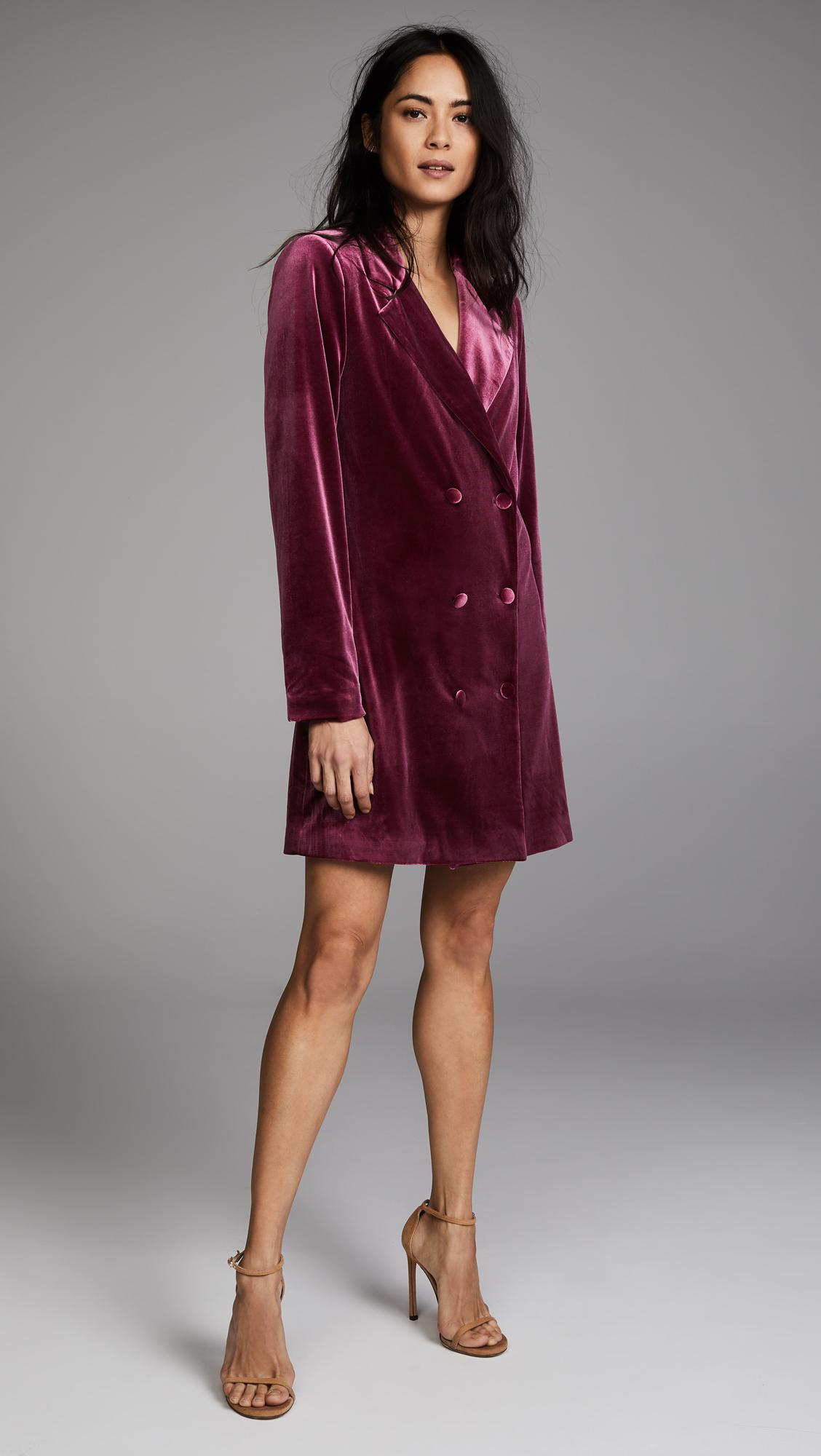 Lyst - Yumi Kim Suit Up Dress in Purple