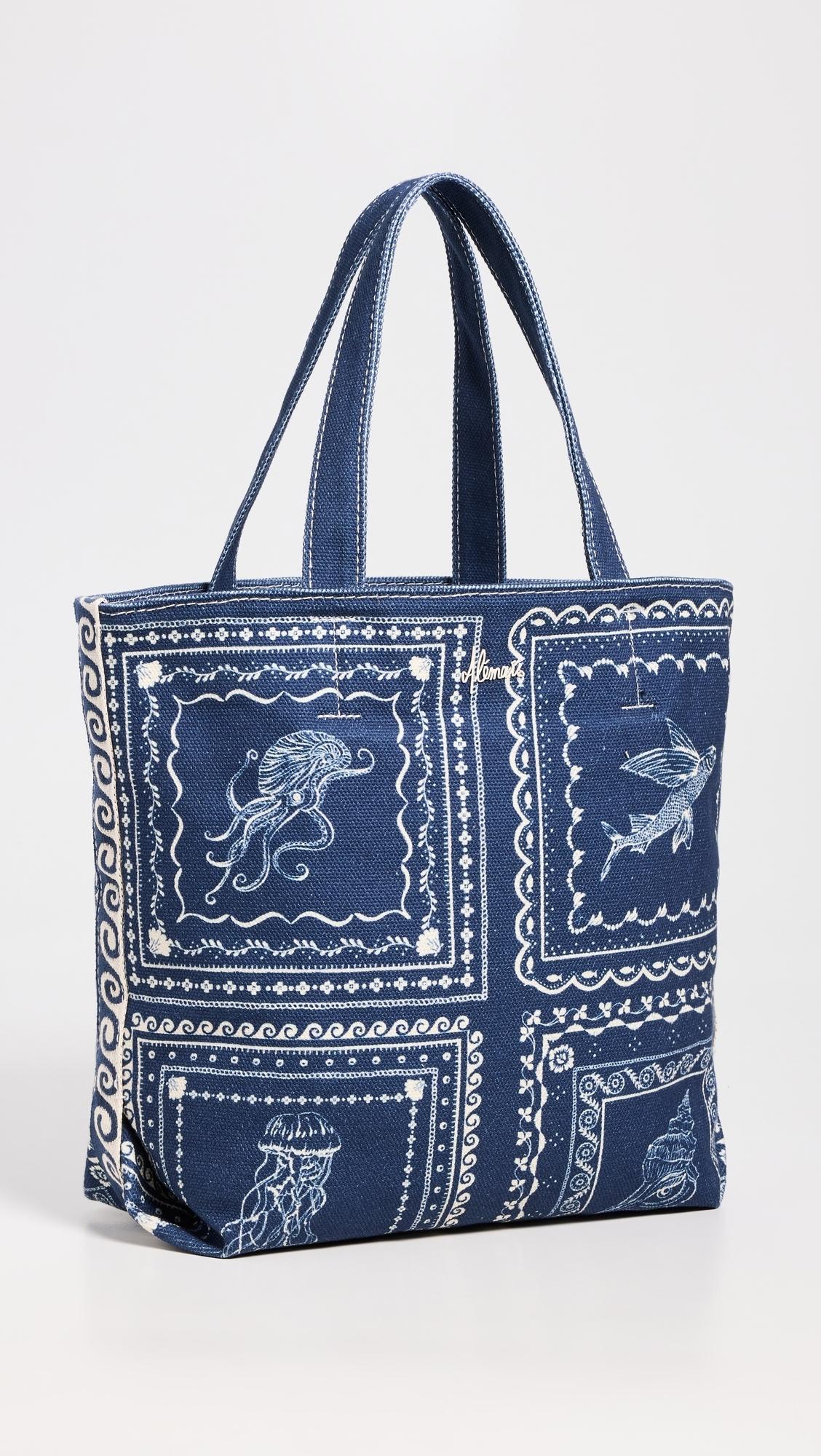 ALÉMAIS Oceane Shopper Tote in Blue | Lyst