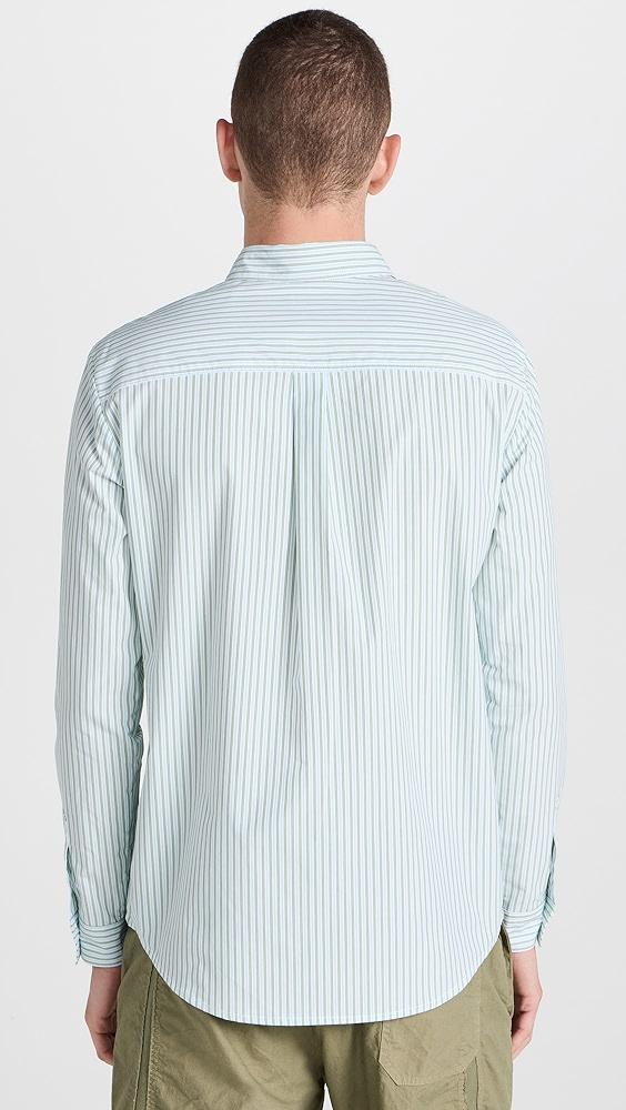 A.P.C. Chemise Clement Shirt in Blue for Men | Lyst