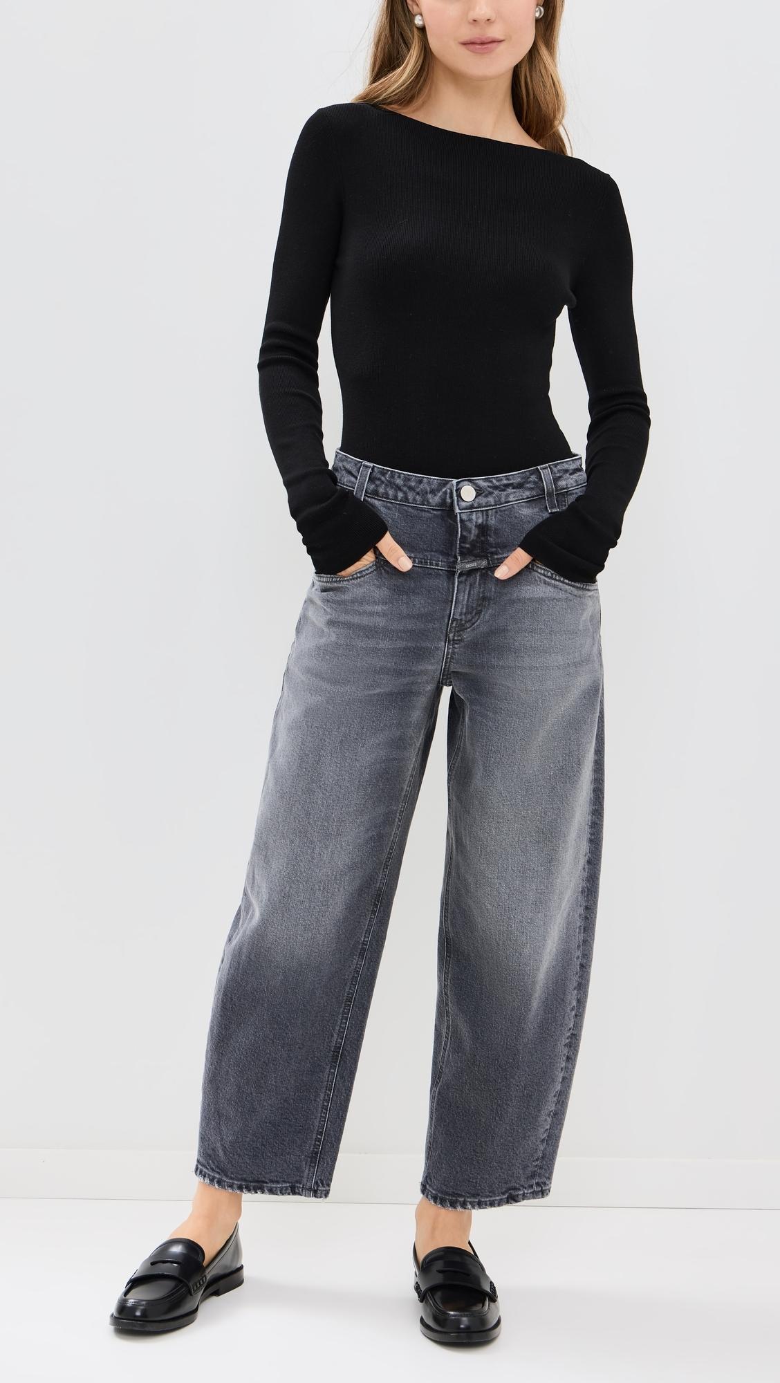 デニム・ジーパン Closed Stover-X' Black Cotton Jeans Closed 'stover-x' Black Cotton Jeans | ModeSens