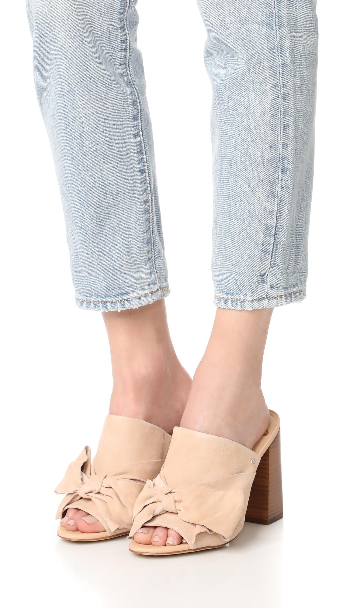 yumi open toe mule