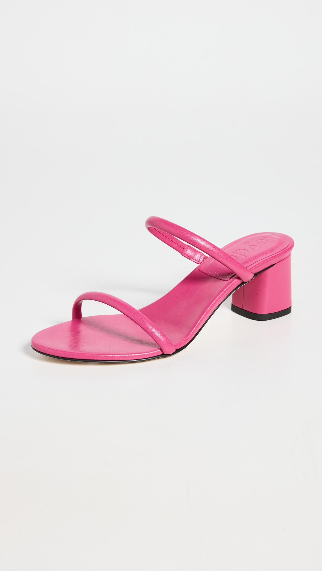 Aeyde Leather Anni Sandals in Raspberry (Pink) | Lyst