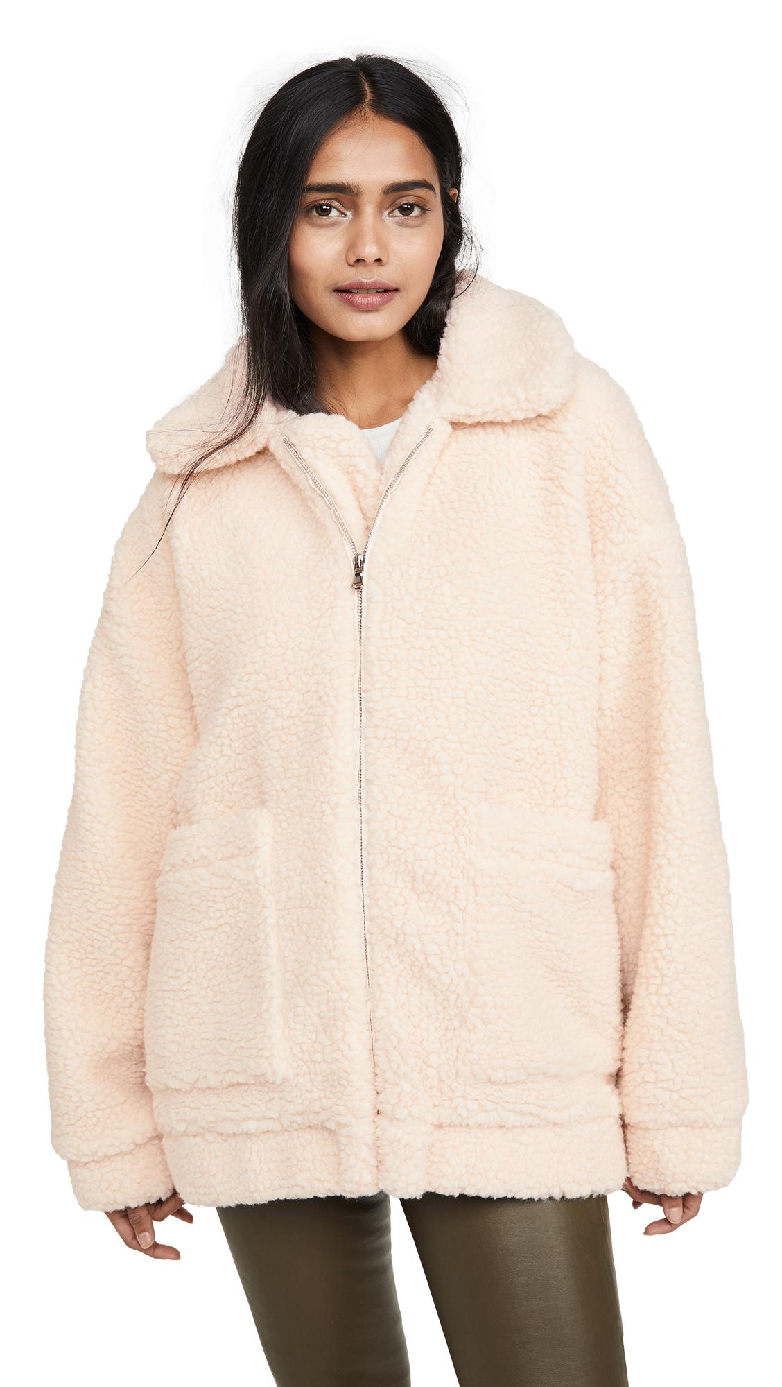 cream pixie coat