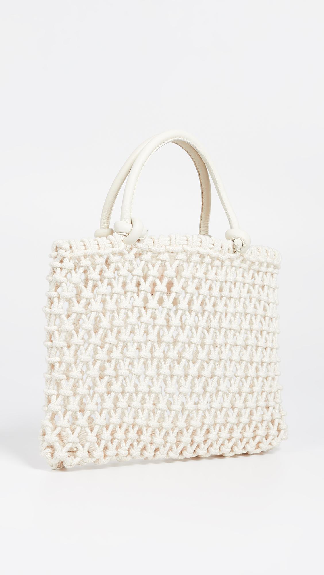 Clare V. Petite Sandy Tote in Natural | Lyst