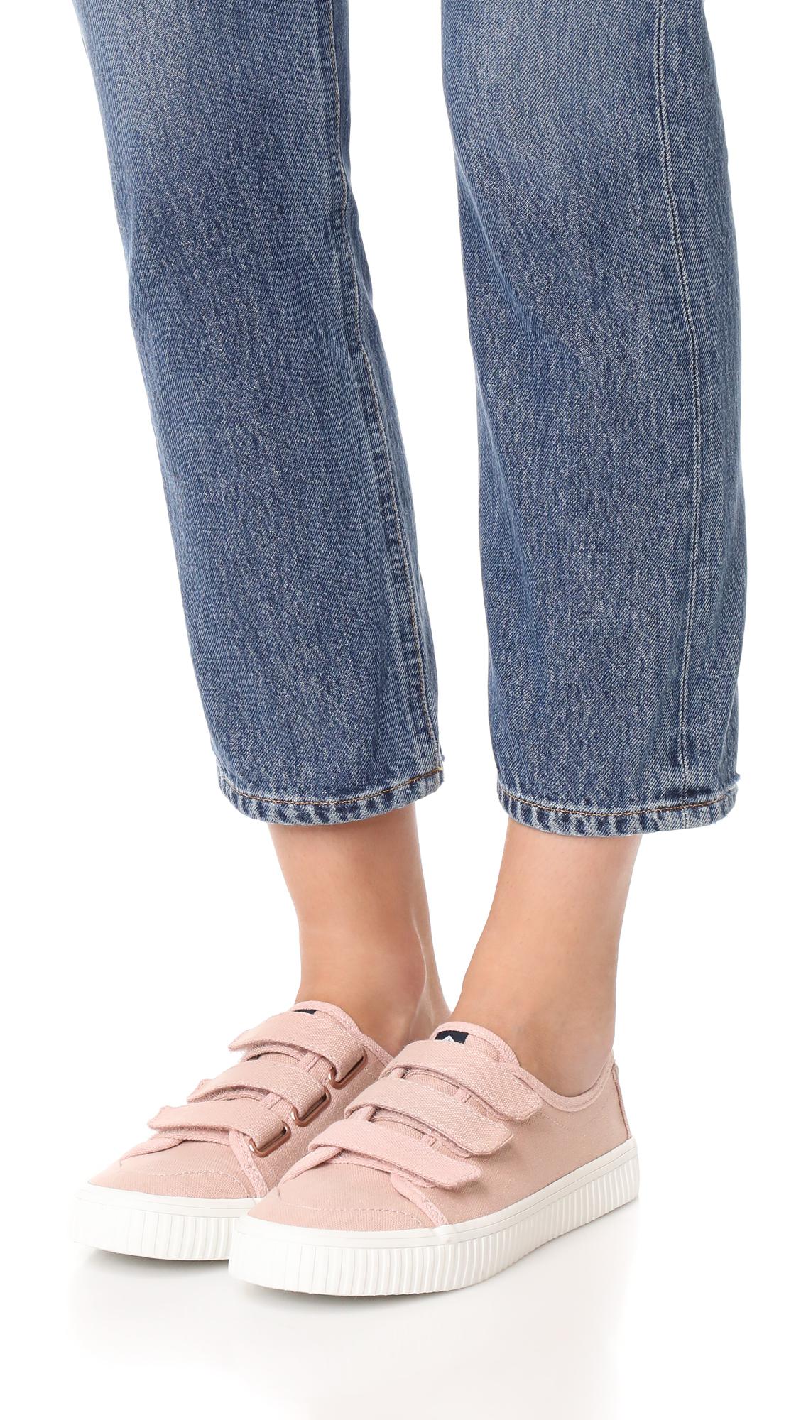 sperry women's crest velcro creeper sneakers