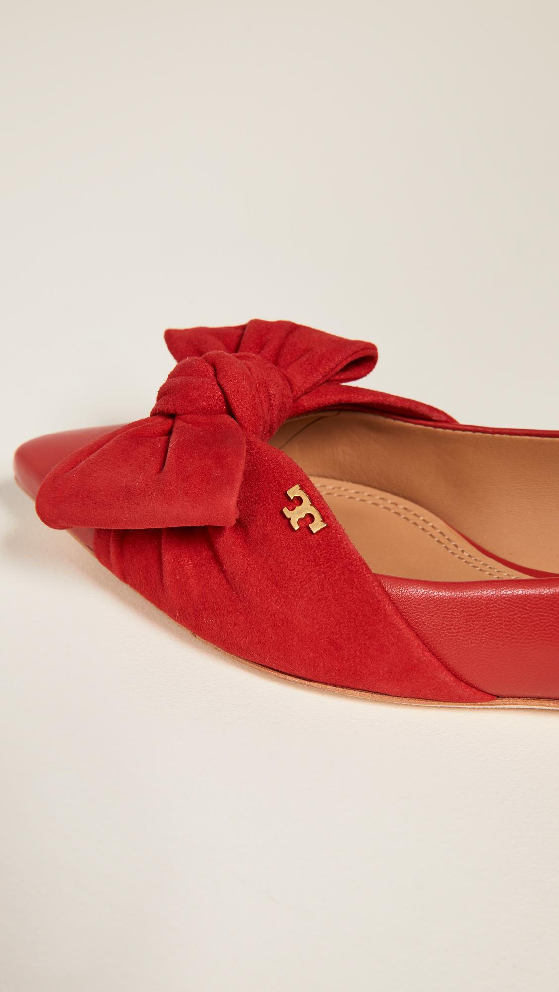 tory burch eleanor flat