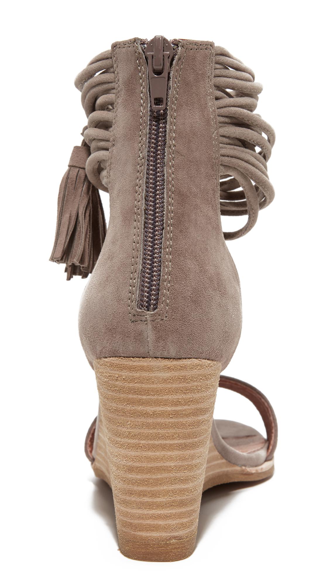 Jeffrey Campbell Suede Formosa Wedges - Lyst