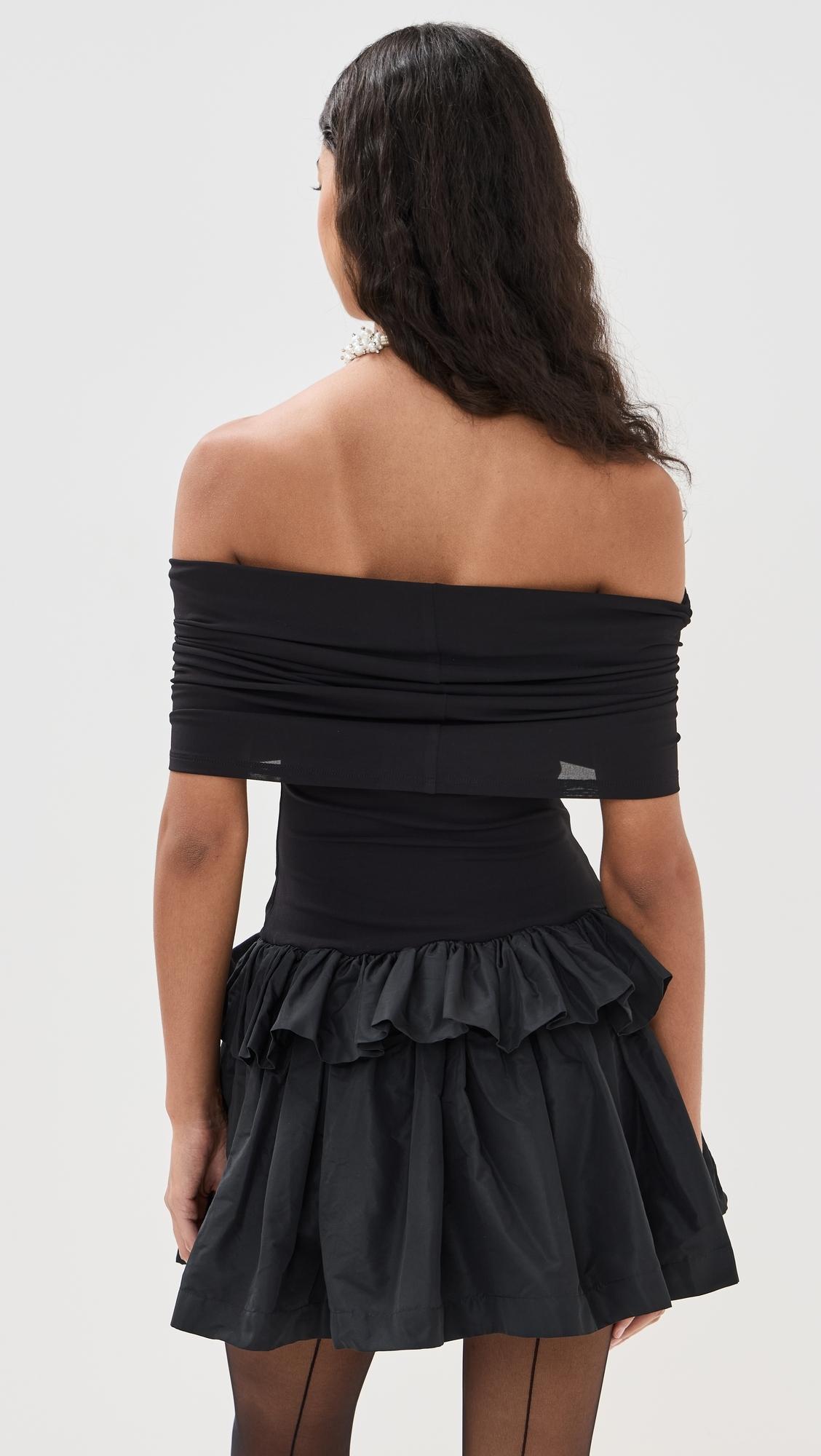 【関税込み】Anna October ブラック Wave ミニドレス Anna October Mini and short dresses for Women | Online Sale