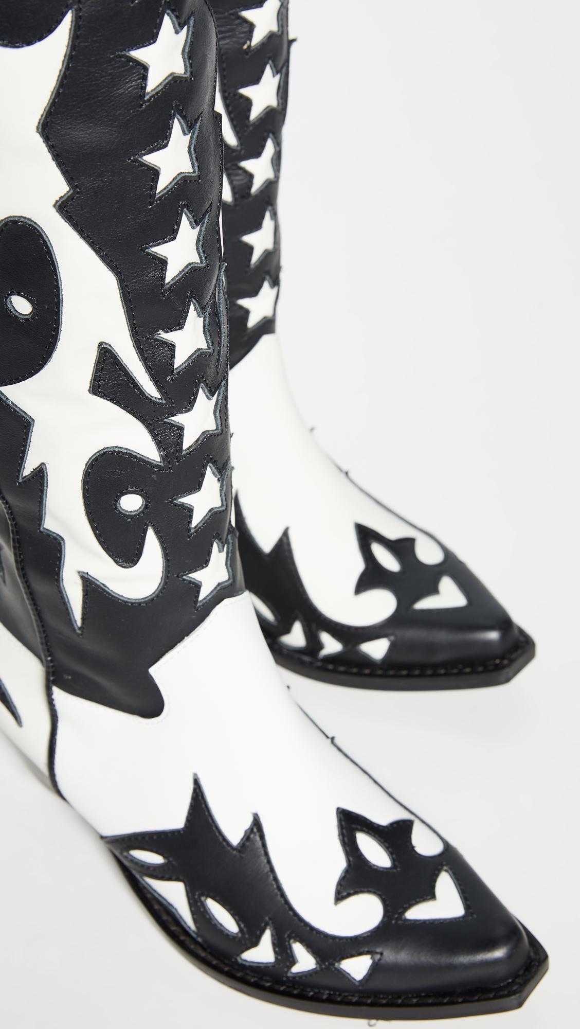 Jeffrey Campbell Starwood Western Boots in Black Lyst