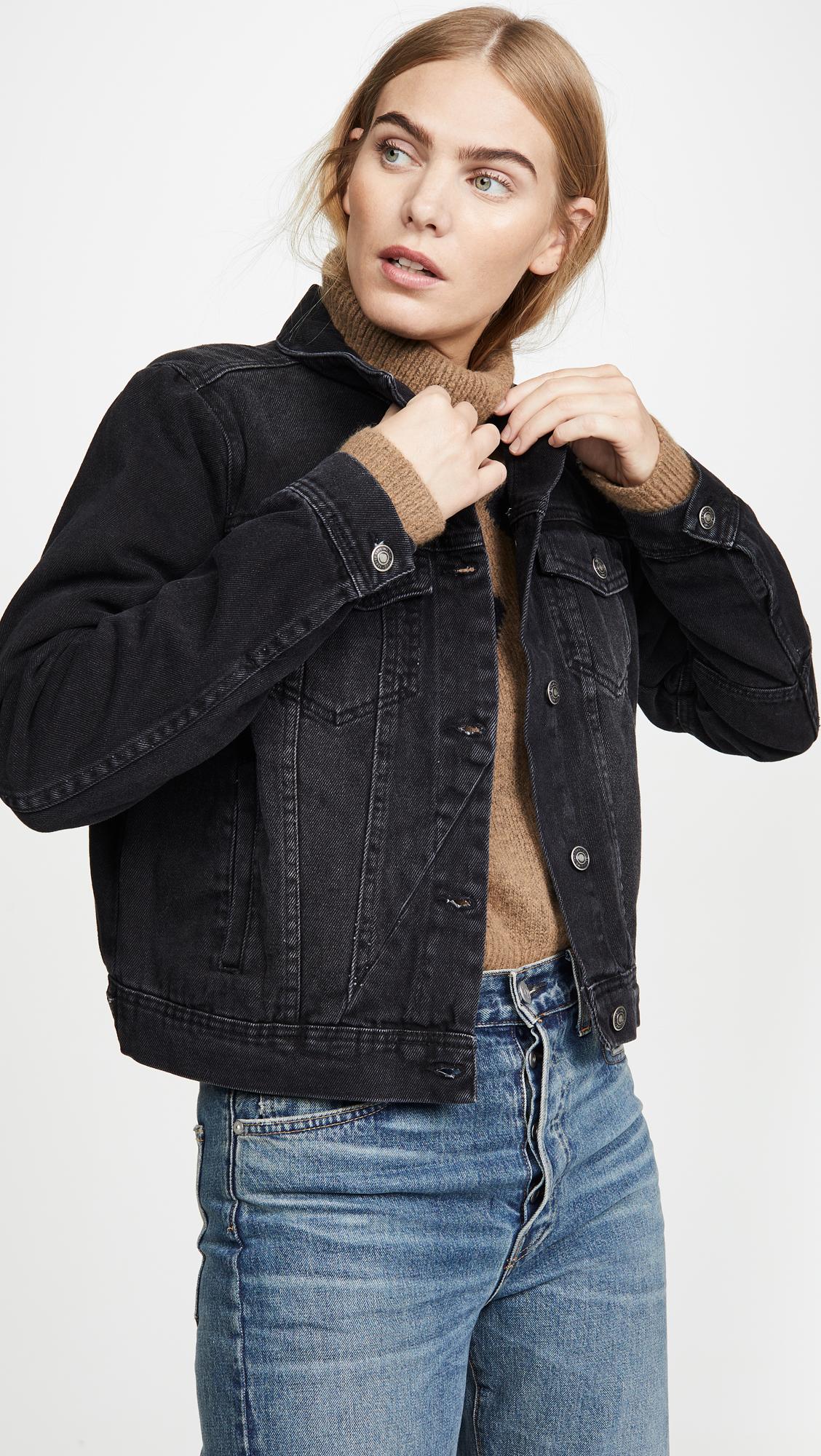 Free People Rumors Denim Jacket in 