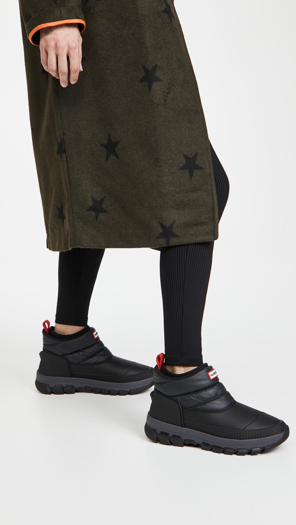 hunter ankle boots