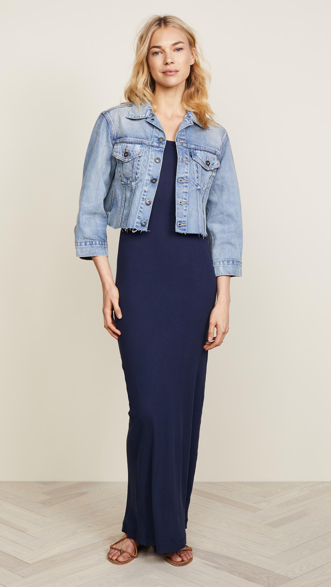 splendid ribbed maxi dress