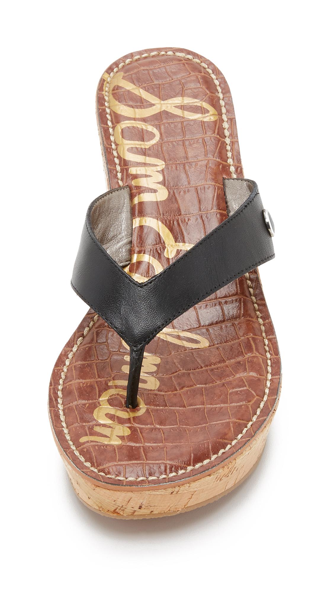 sam edelman thong wedge