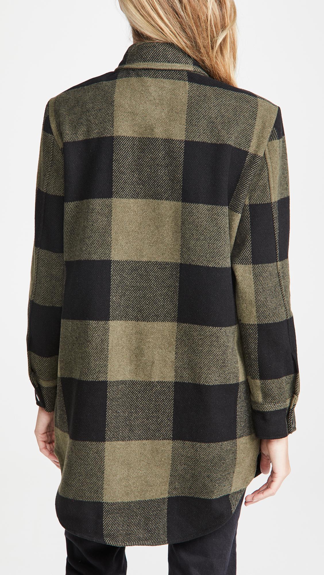 BB Dakota Felt Eldridge Plaid Jacket Lyst