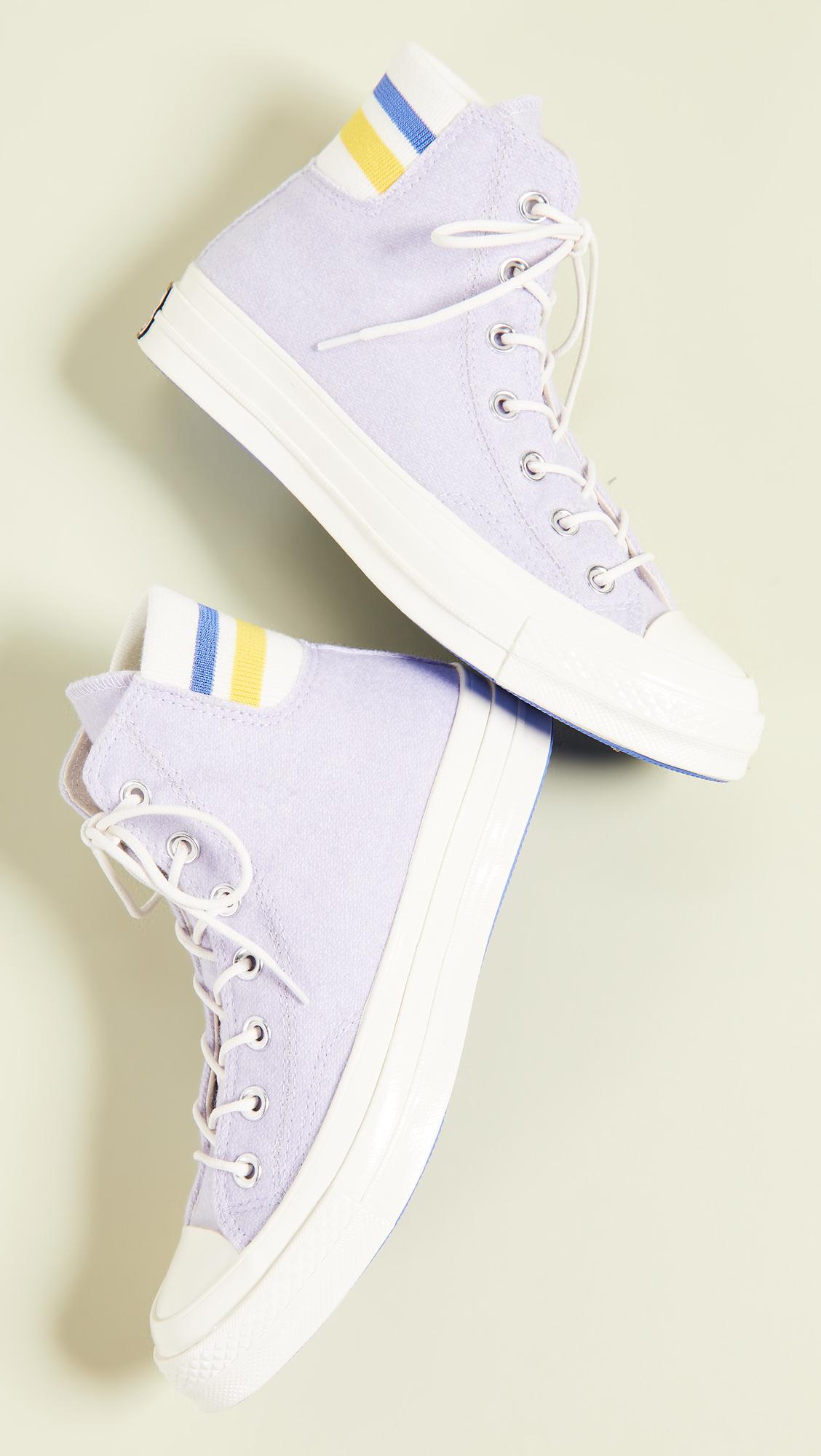 chuck 70 retro stripe high top