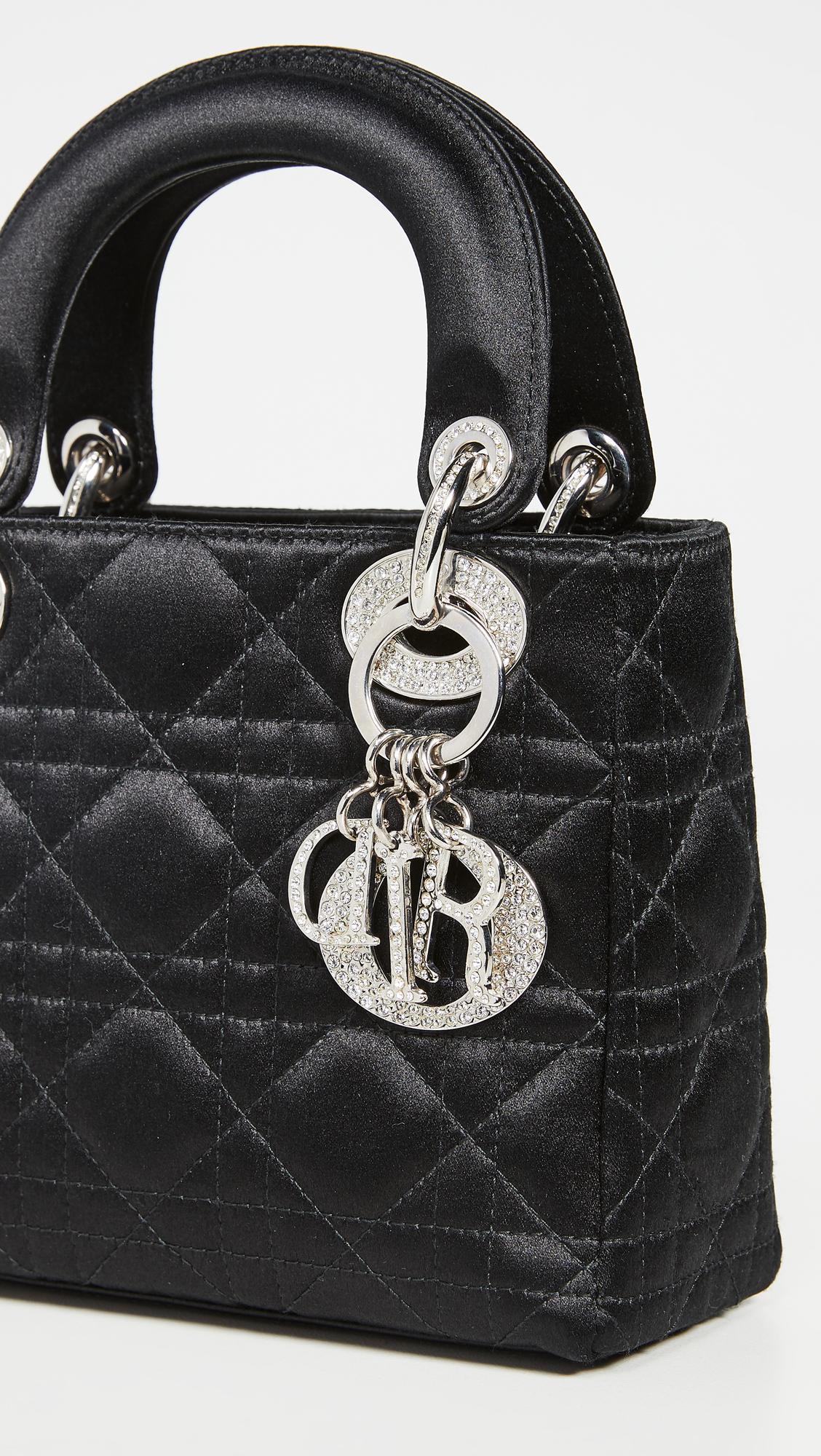 Túi cầm tay nữ Dior Lady Lucky Star Cannage Lambskin Mini Bag