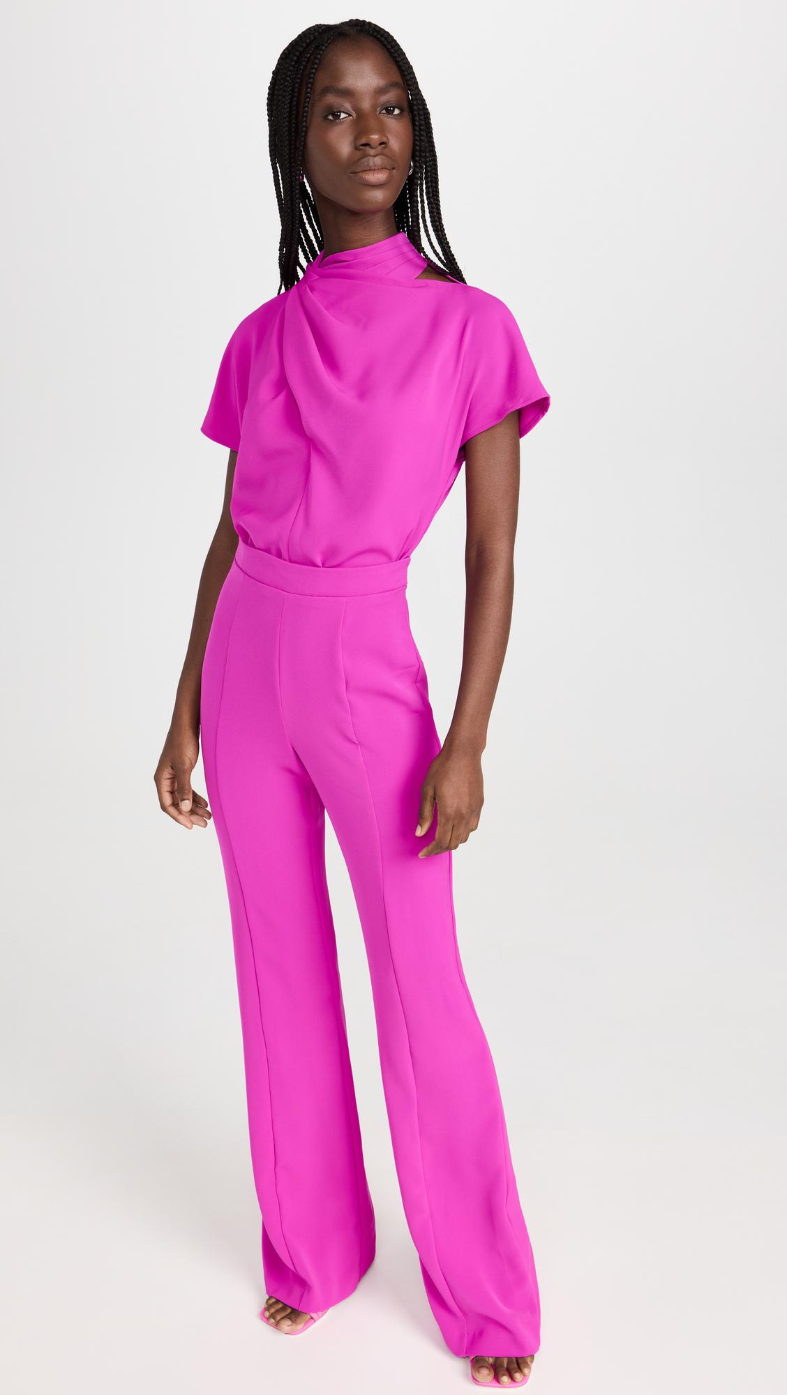 Black Halo Synthetic Estella Jumpsuit in Pink | Lyst