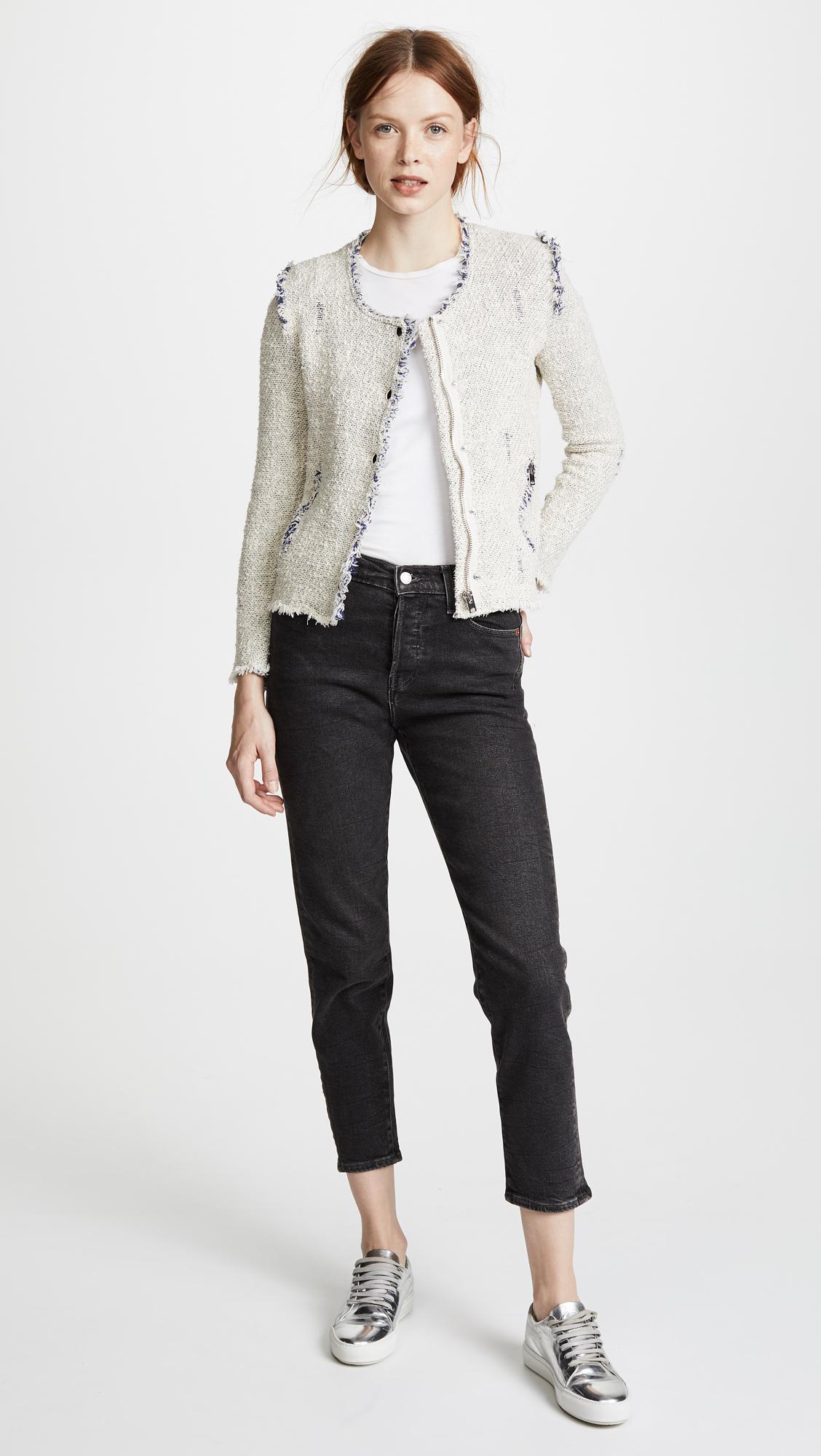 IRO Agnette Jacket in White Lyst