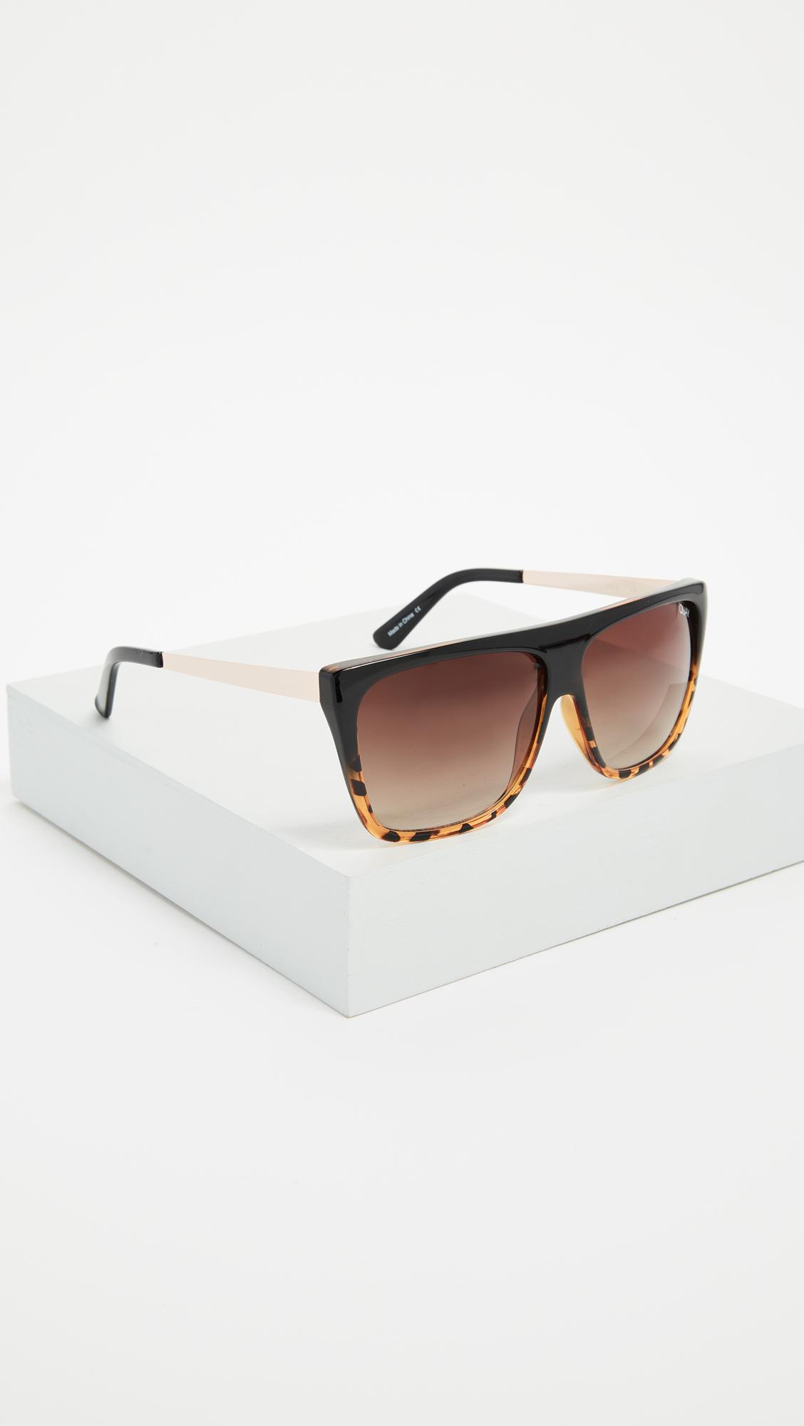 Quay X Desi Perkins Otl Ii Sunglasses in Brown | Lyst