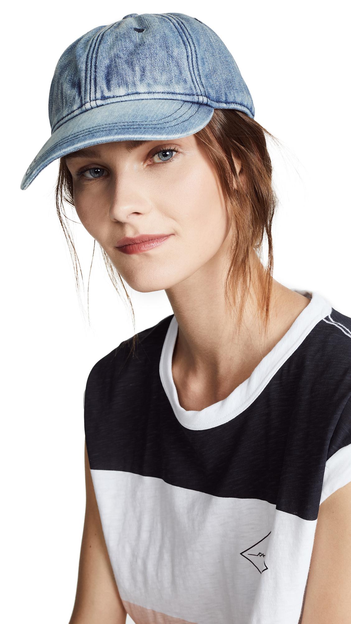 madewell denim baseball cap