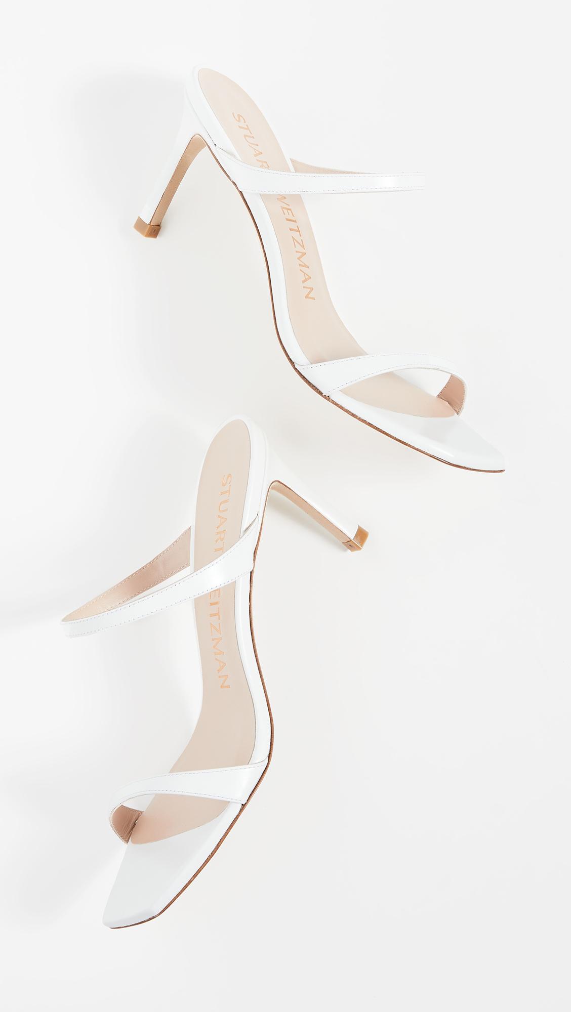 stuart weitzman women's aleena slides 75mm