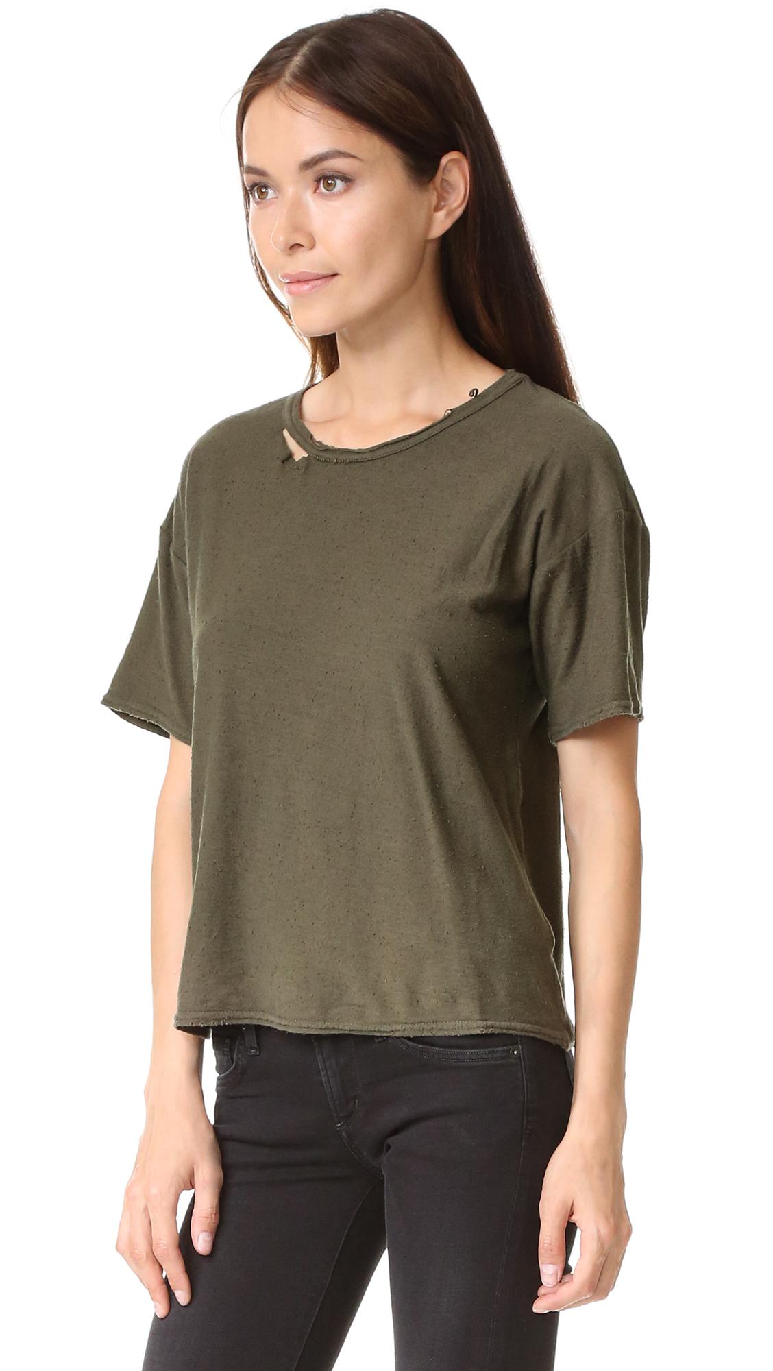 Lyst - Citizens Of Humanity Premium Vintage Esmay T-shirt in Green