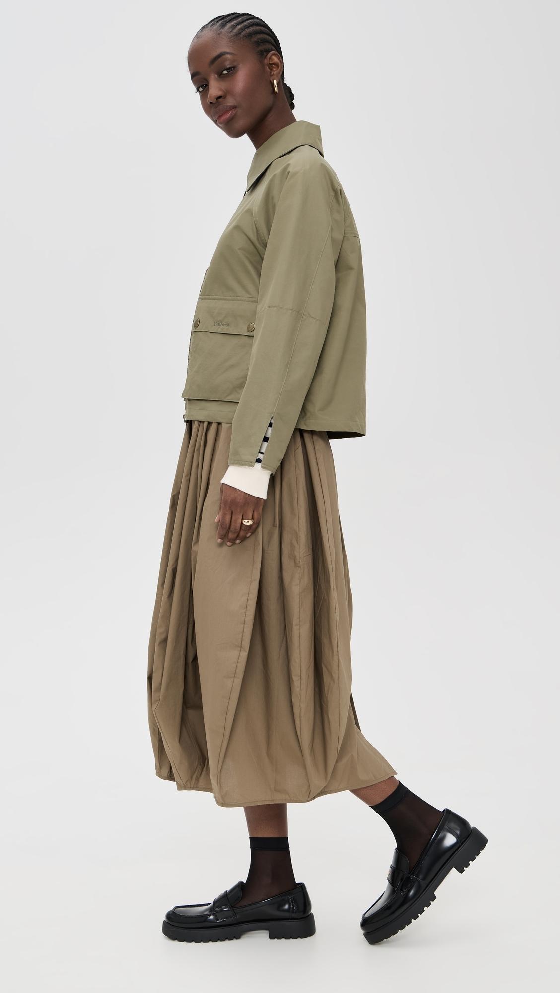 Barbour Tilda Casual Jacket in Natural | Lyst