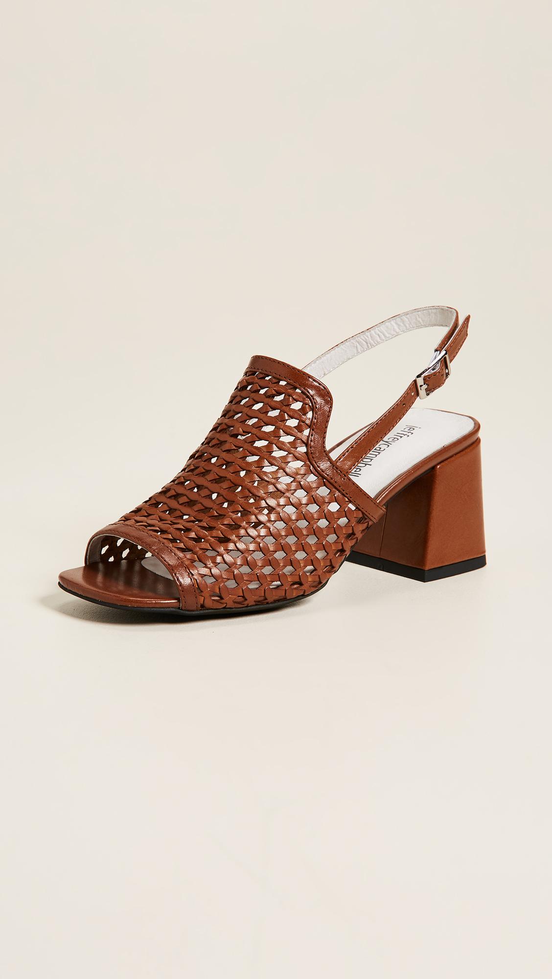 jeffrey campbell woven mules