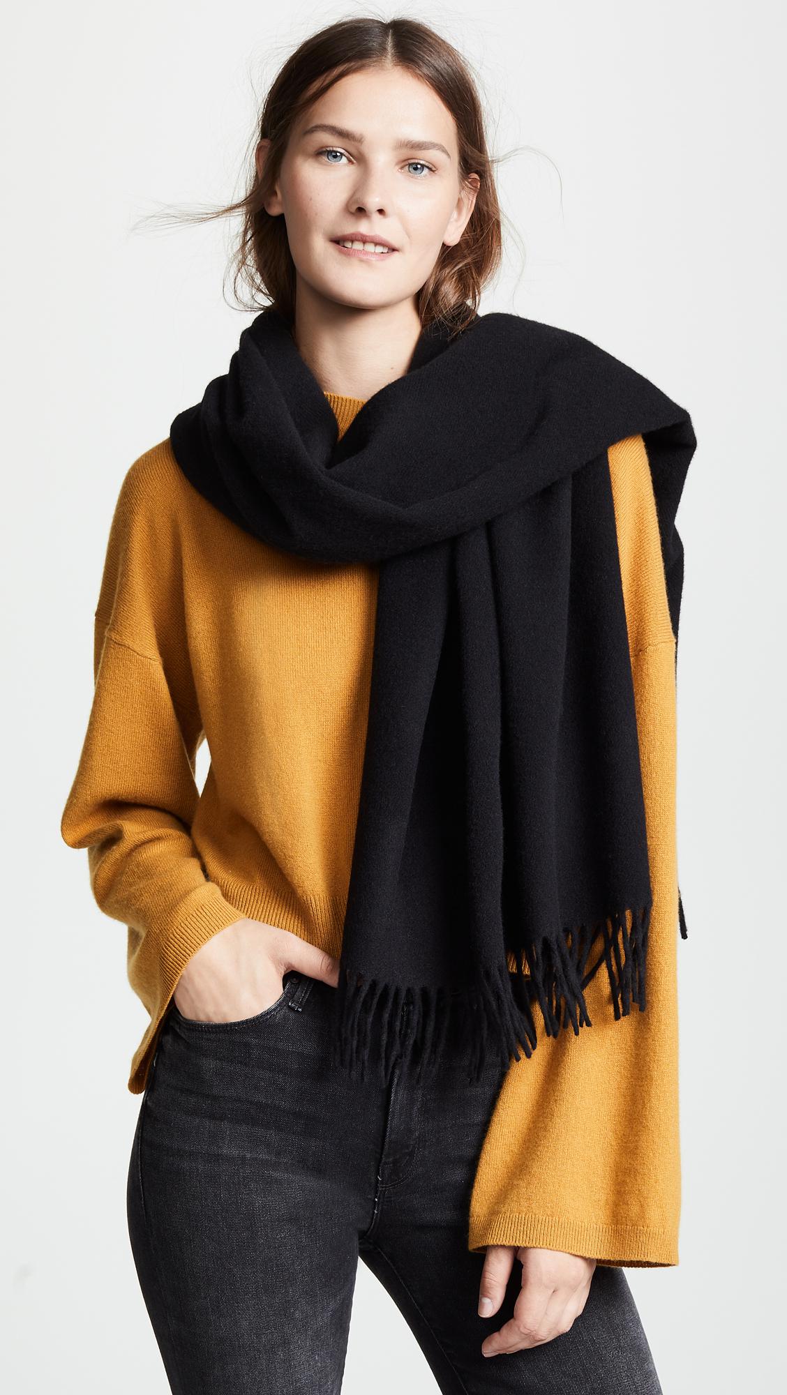 rag & bone classic wool scarf