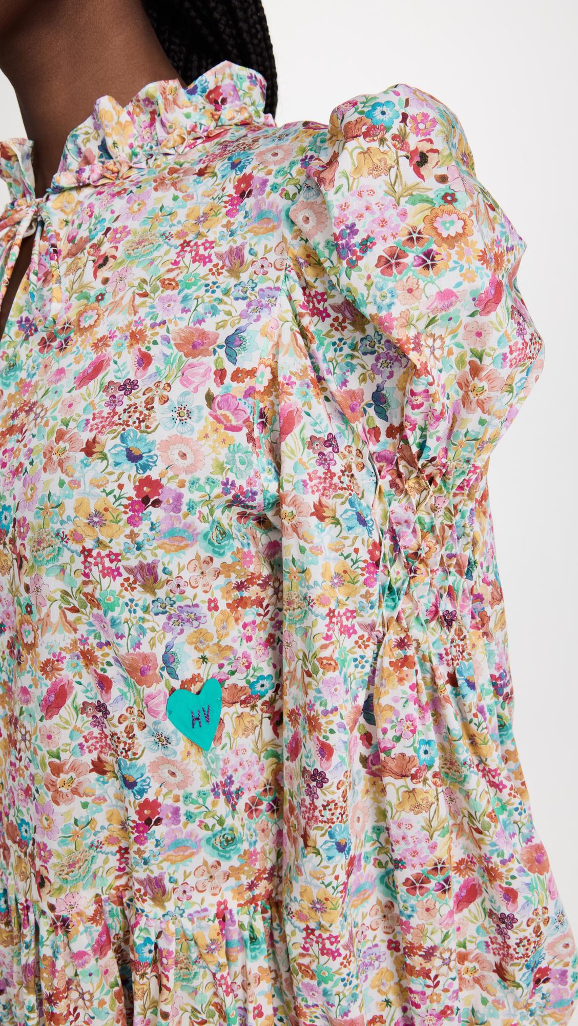 Horror Vacui Yuzuki Dress in Natural | Lyst