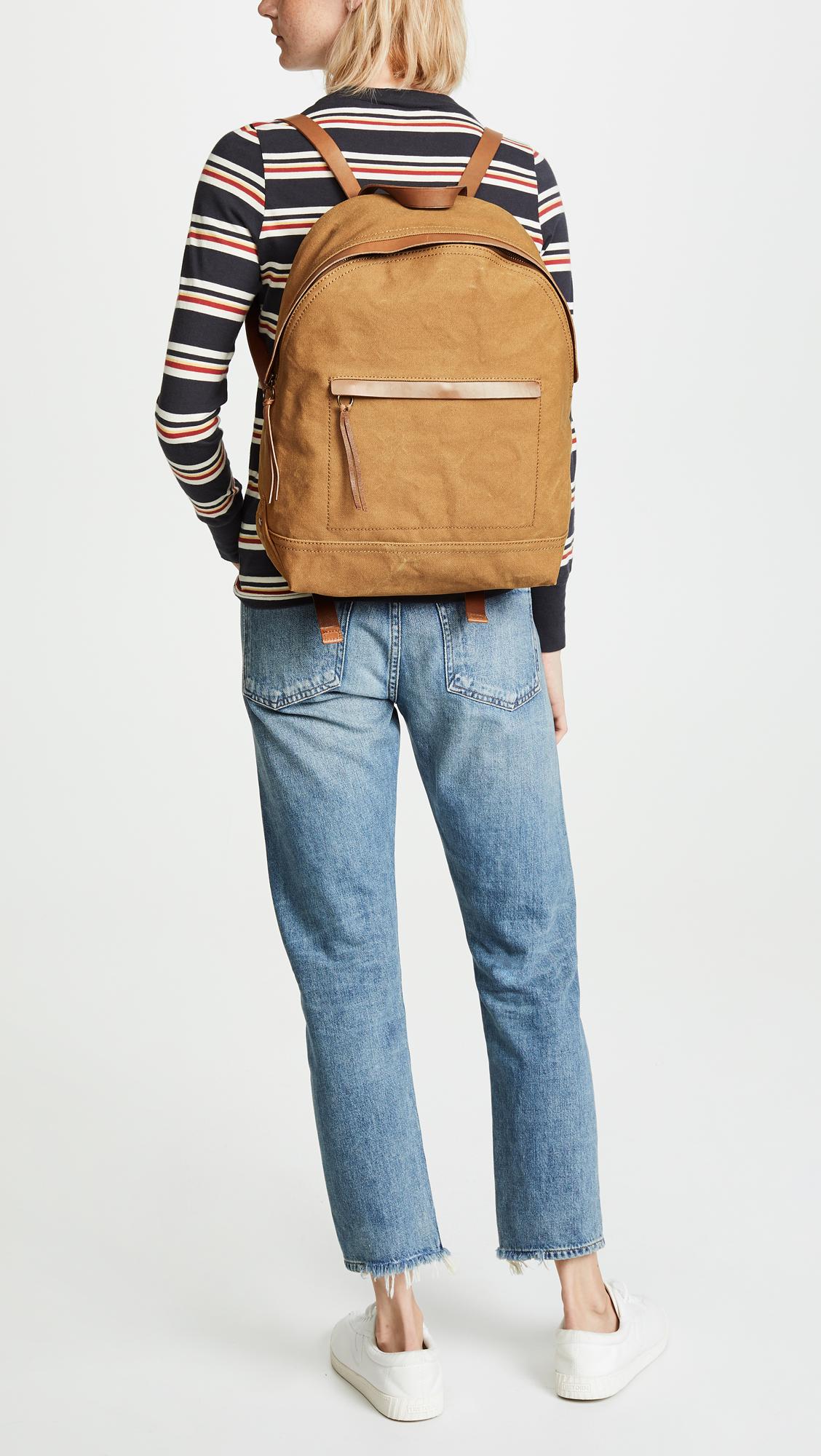 madewell backpack canvas