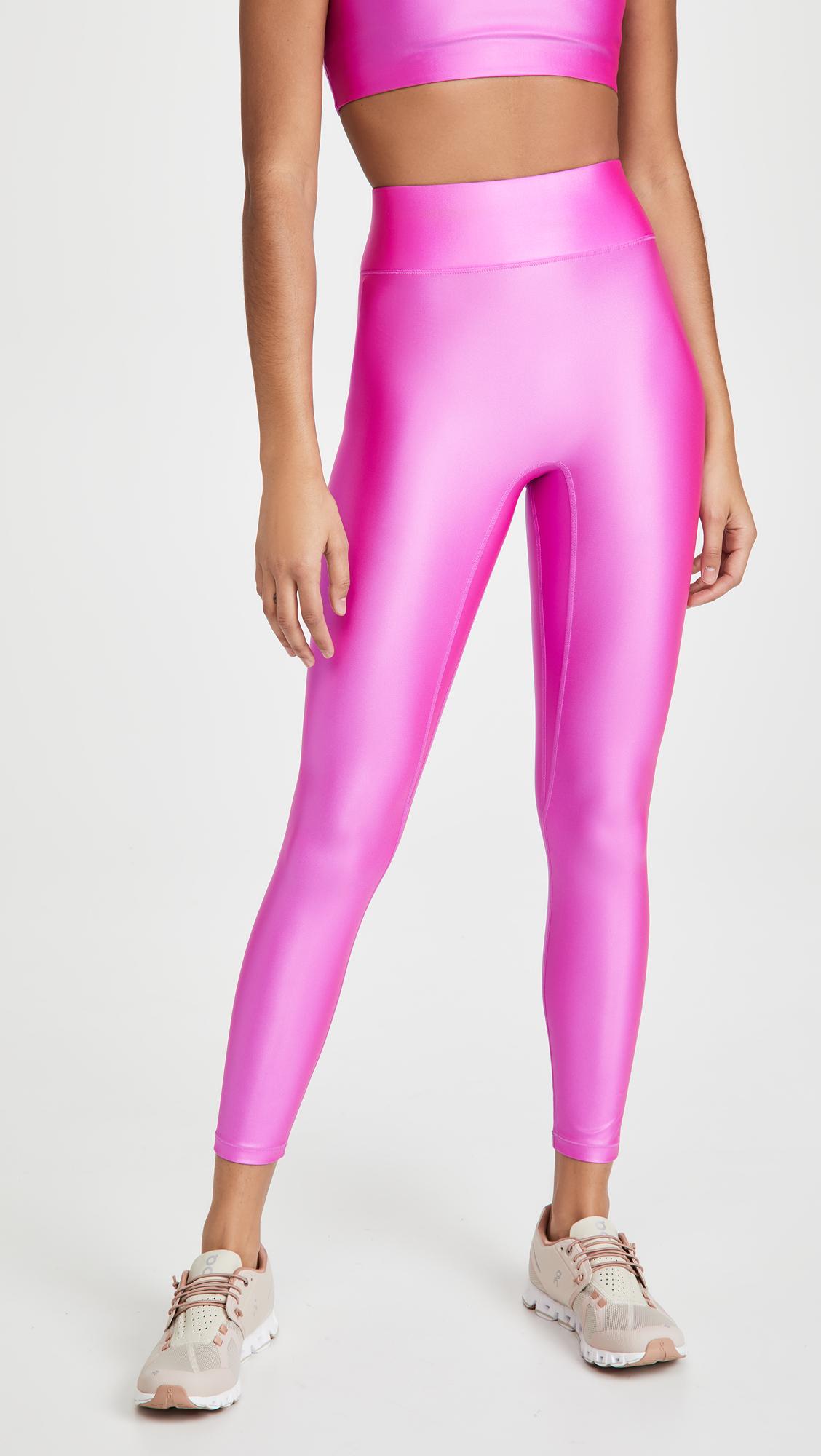 All Access Center Stage Shine Leggings in Pink