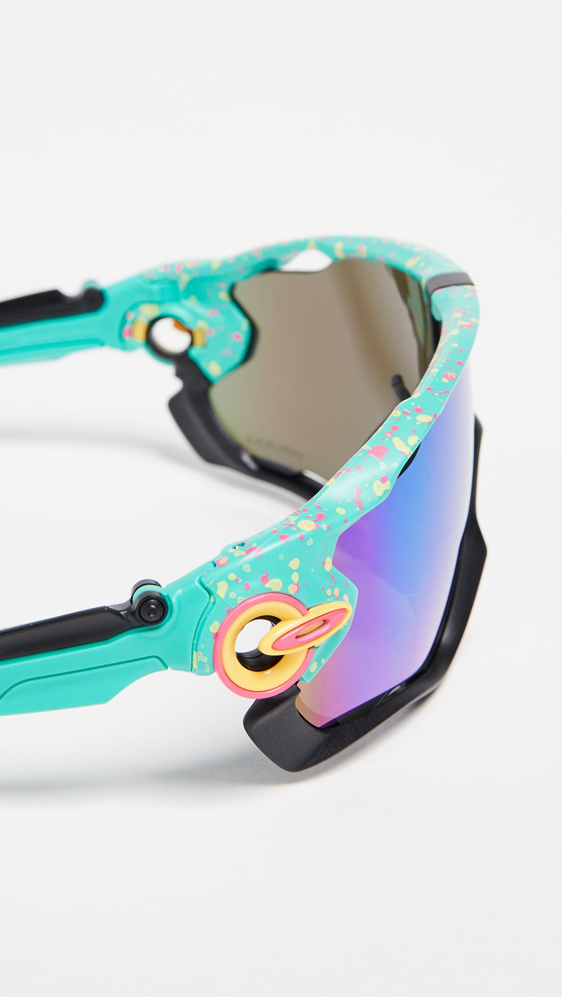 Oakley Jawbreaker Sunglasses in Blue | Lyst