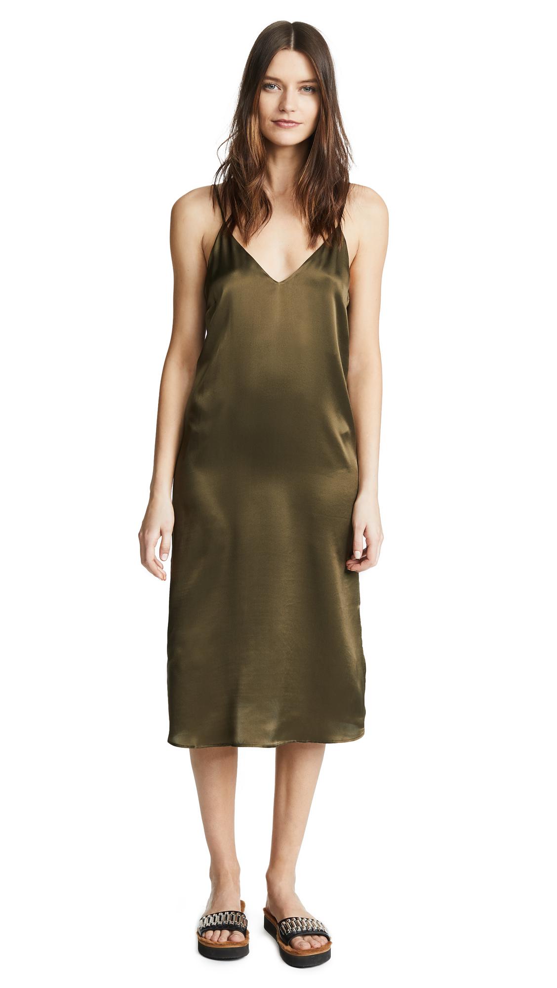 anine bing slip dress